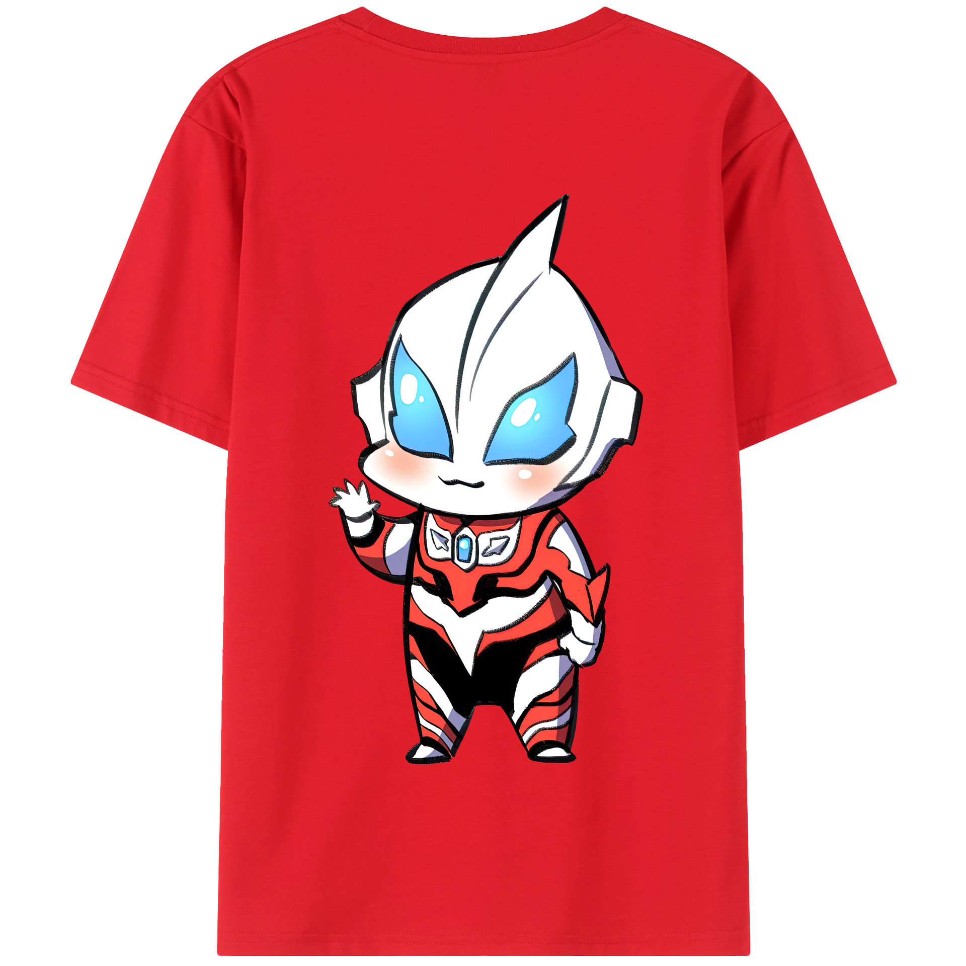 （画像用） ウルトラマン Ultraman 綿100％半袖Tシャツ（背面プリント）
