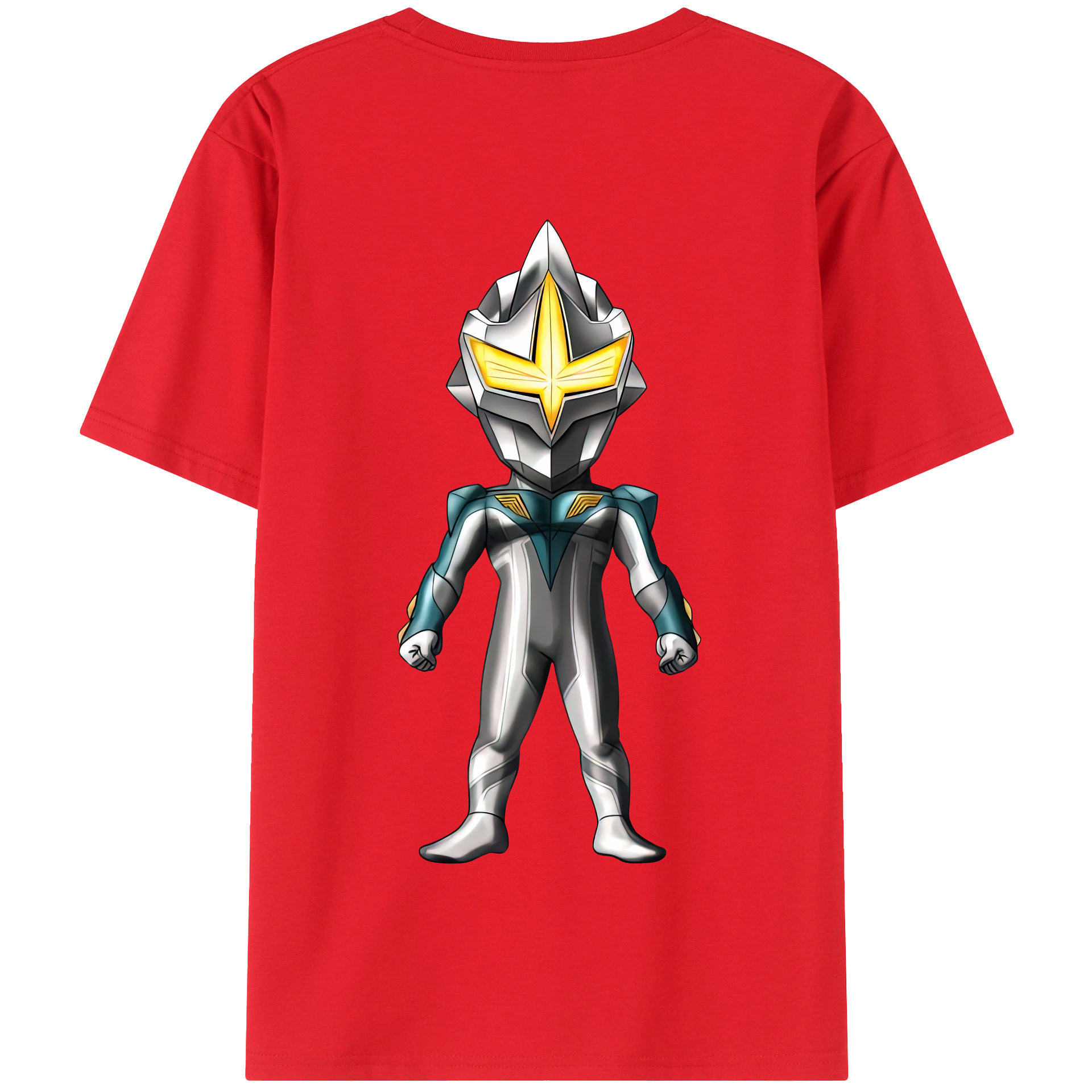 （画像用） ウルトラマン Ultraman 綿100％半袖Tシャツ（背面プリント）
