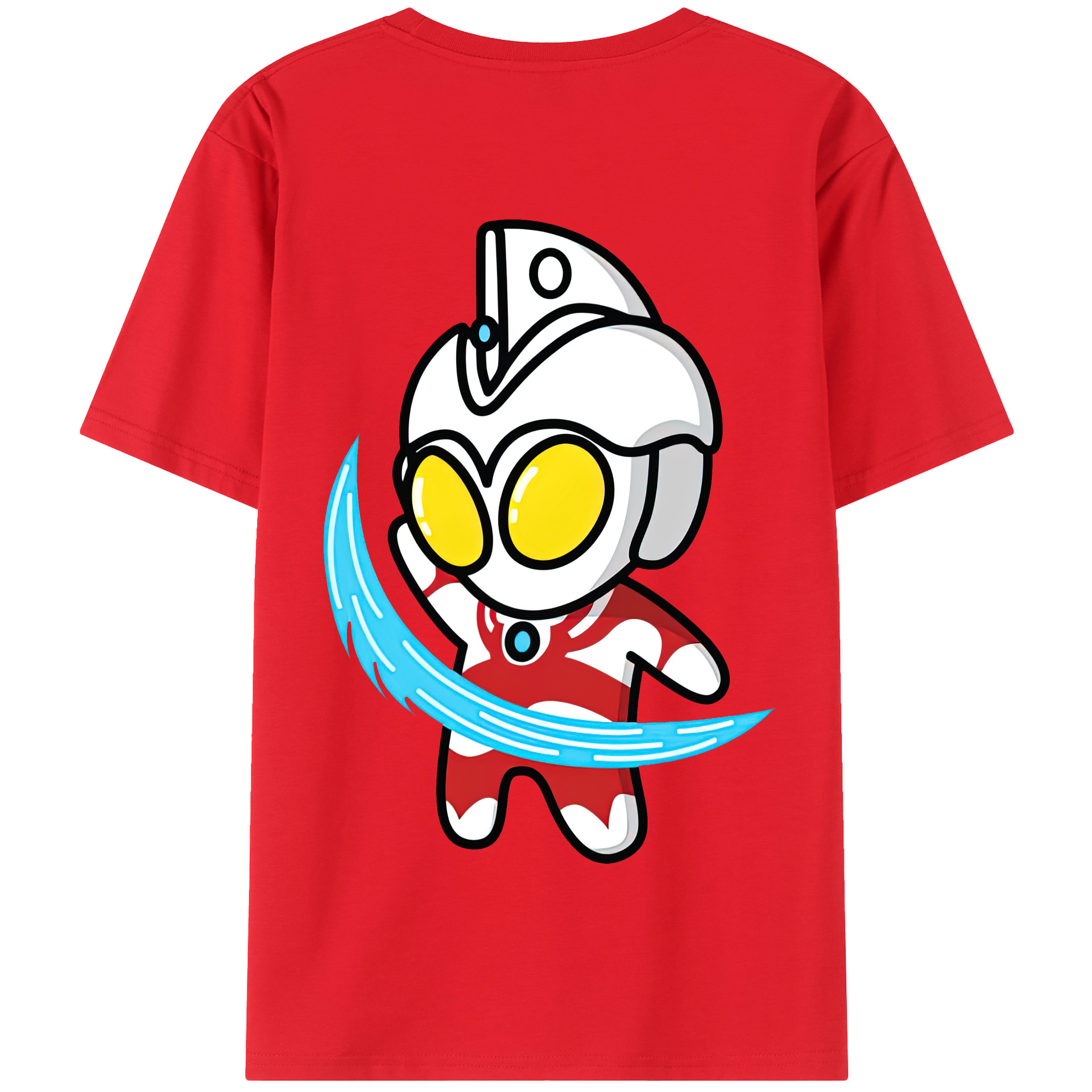 （画像用） ウルトラマン Ultraman 綿100％半袖Tシャツ（背面プリント）