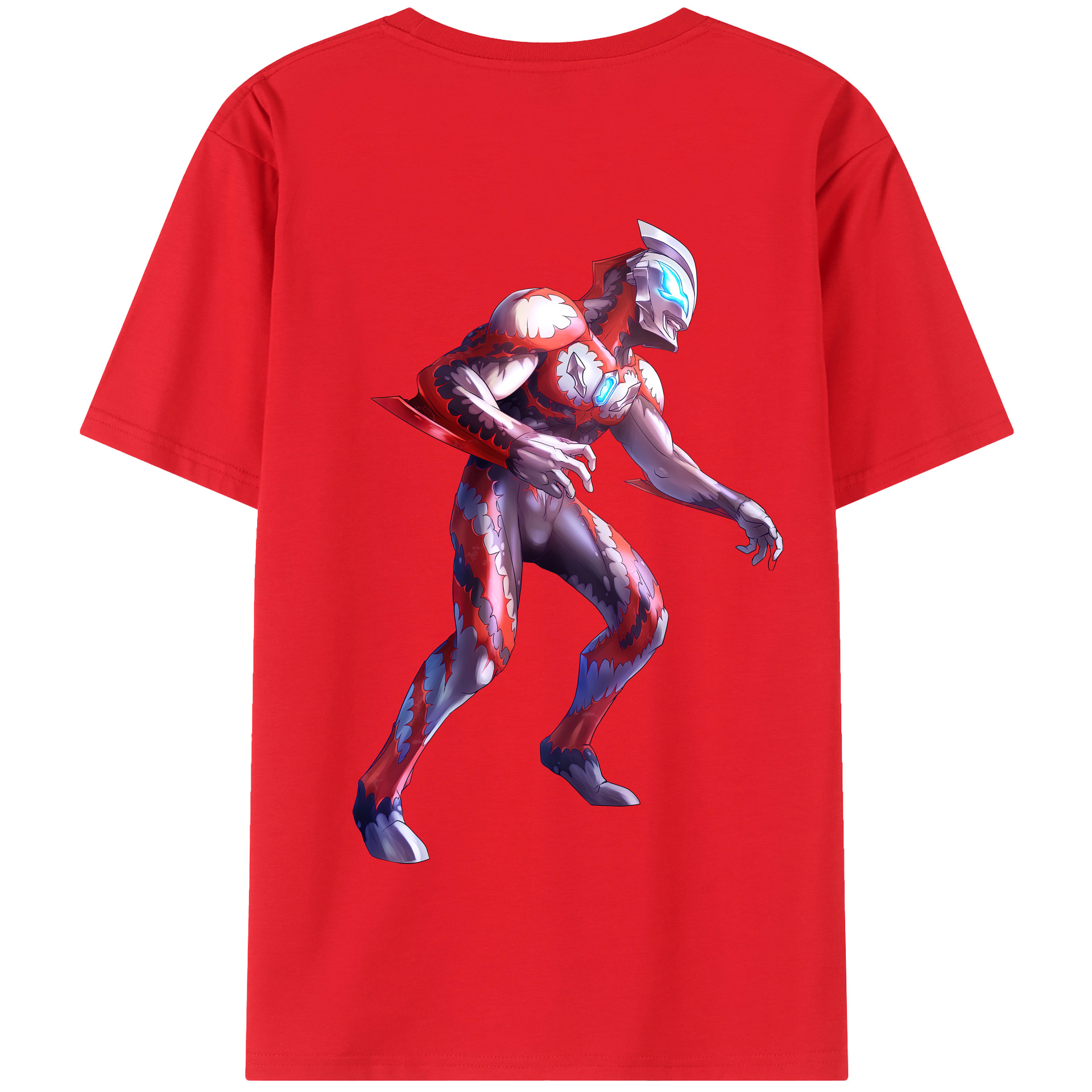 （画像用） ウルトラマン Ultraman 綿100％半袖Tシャツ（背面プリント）
