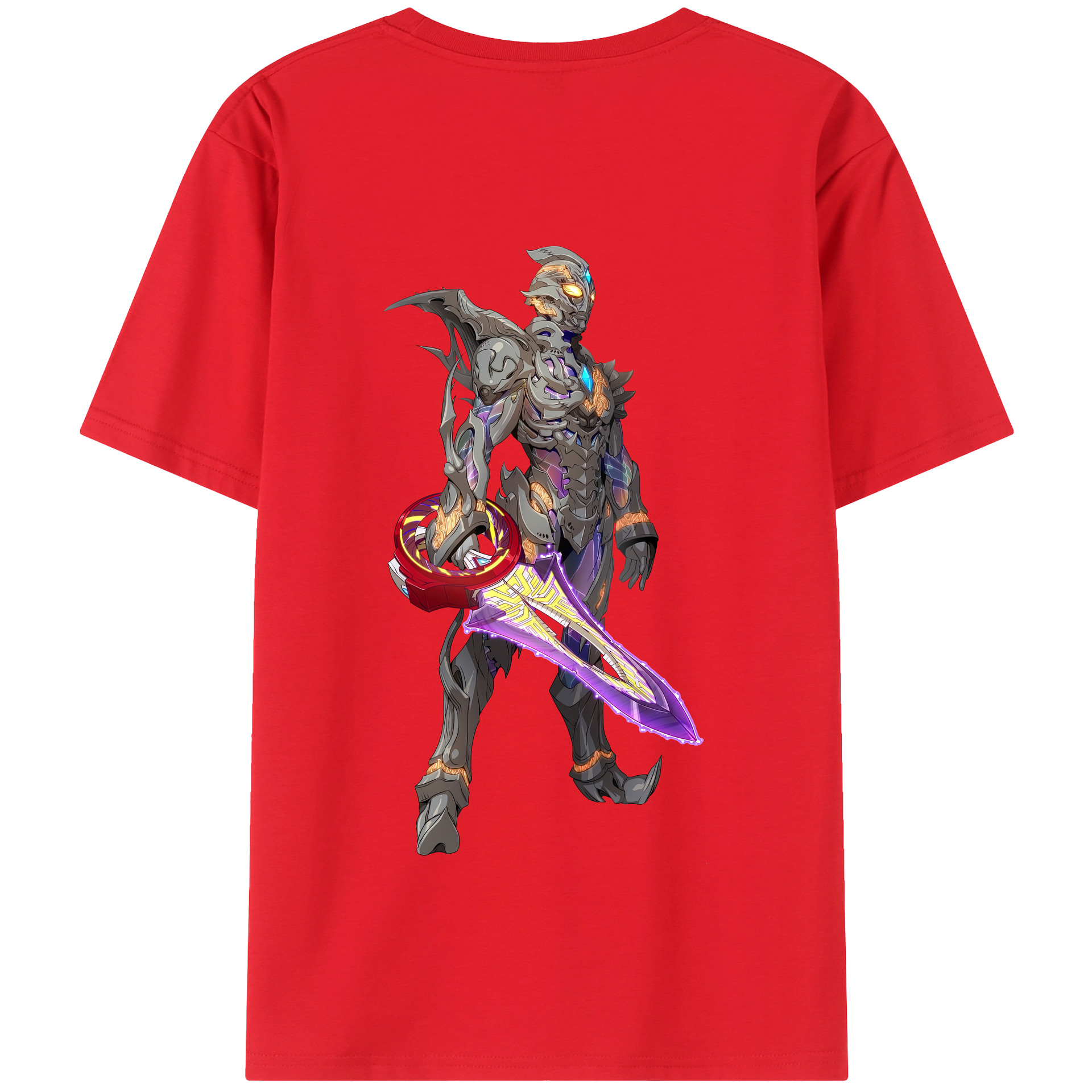（画像用） ウルトラマン Ultraman 綿100％半袖Tシャツ（背面プリント）
