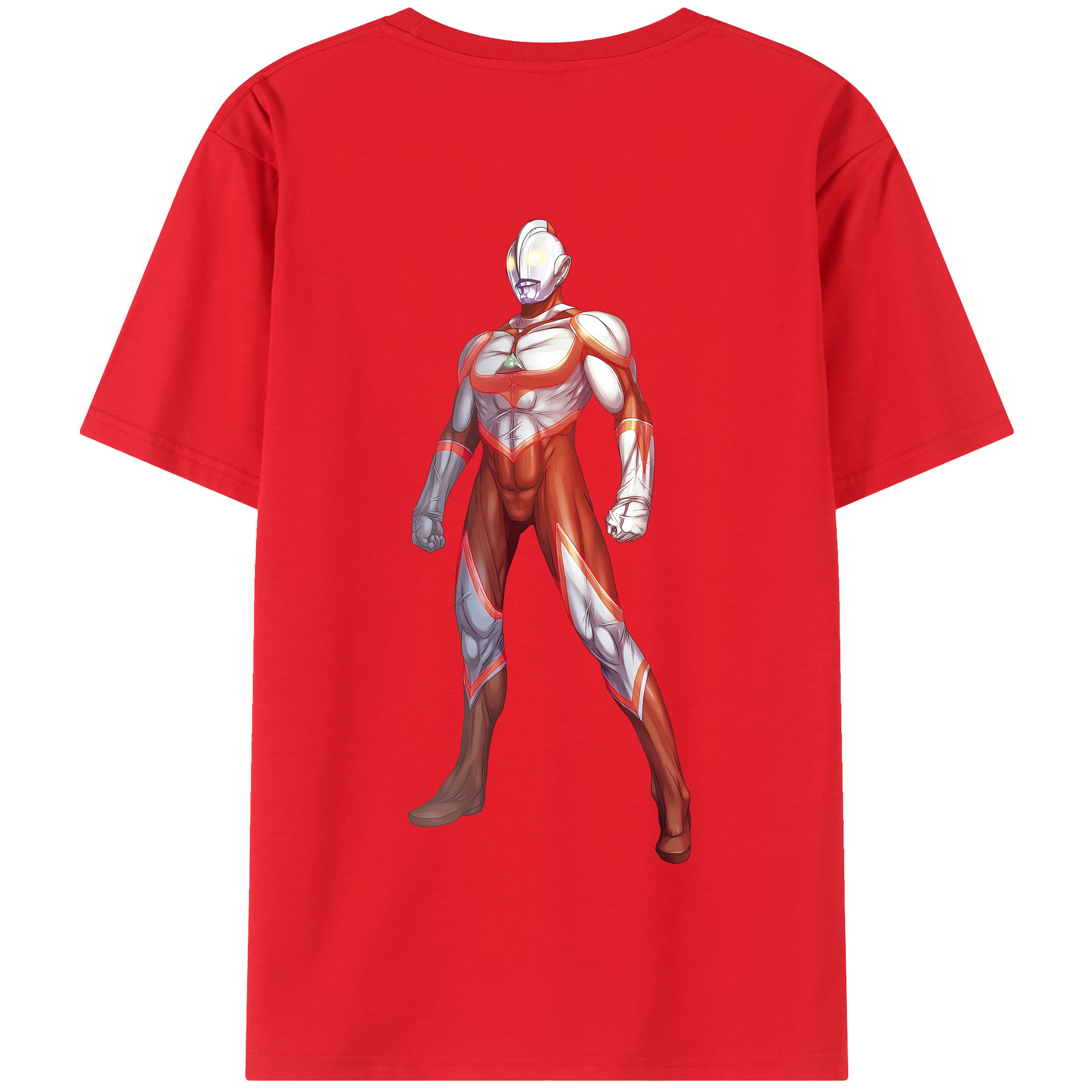 （画像用） ウルトラマン Ultraman 綿100％半袖Tシャツ（背面プリント）