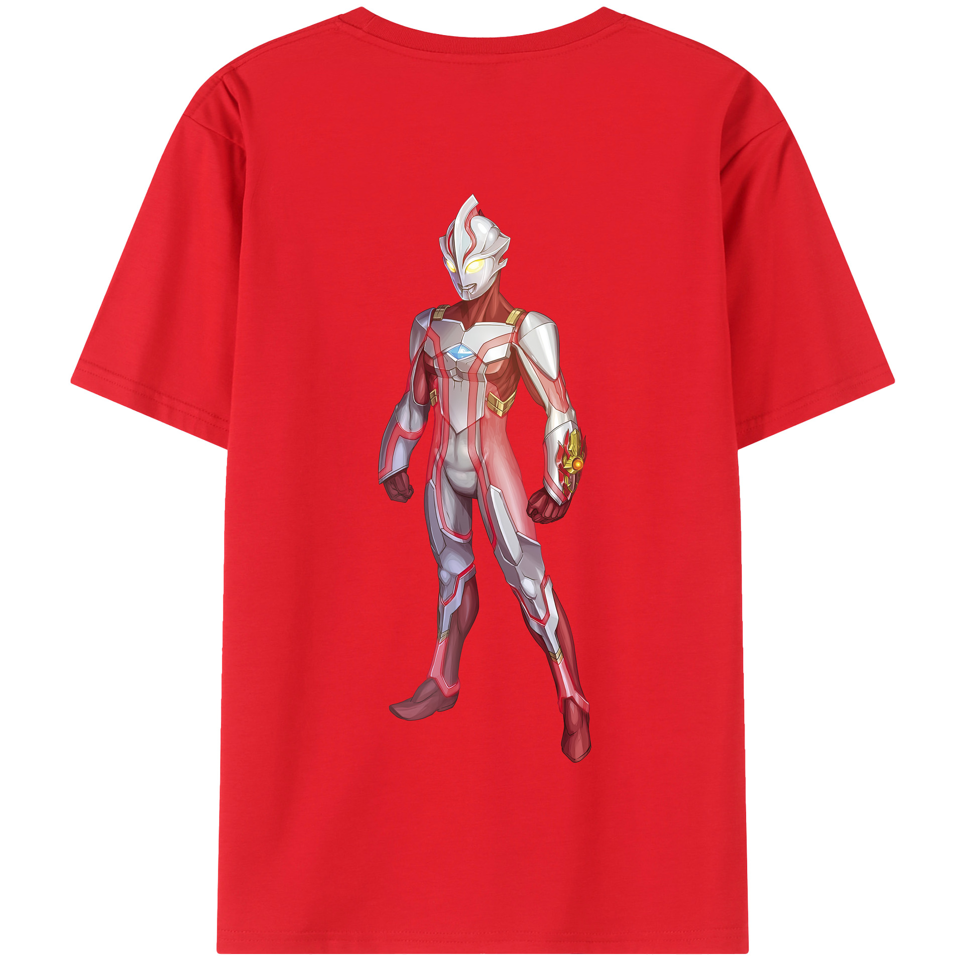 （画像用） ウルトラマン Ultraman 綿100％半袖Tシャツ（背面プリント）