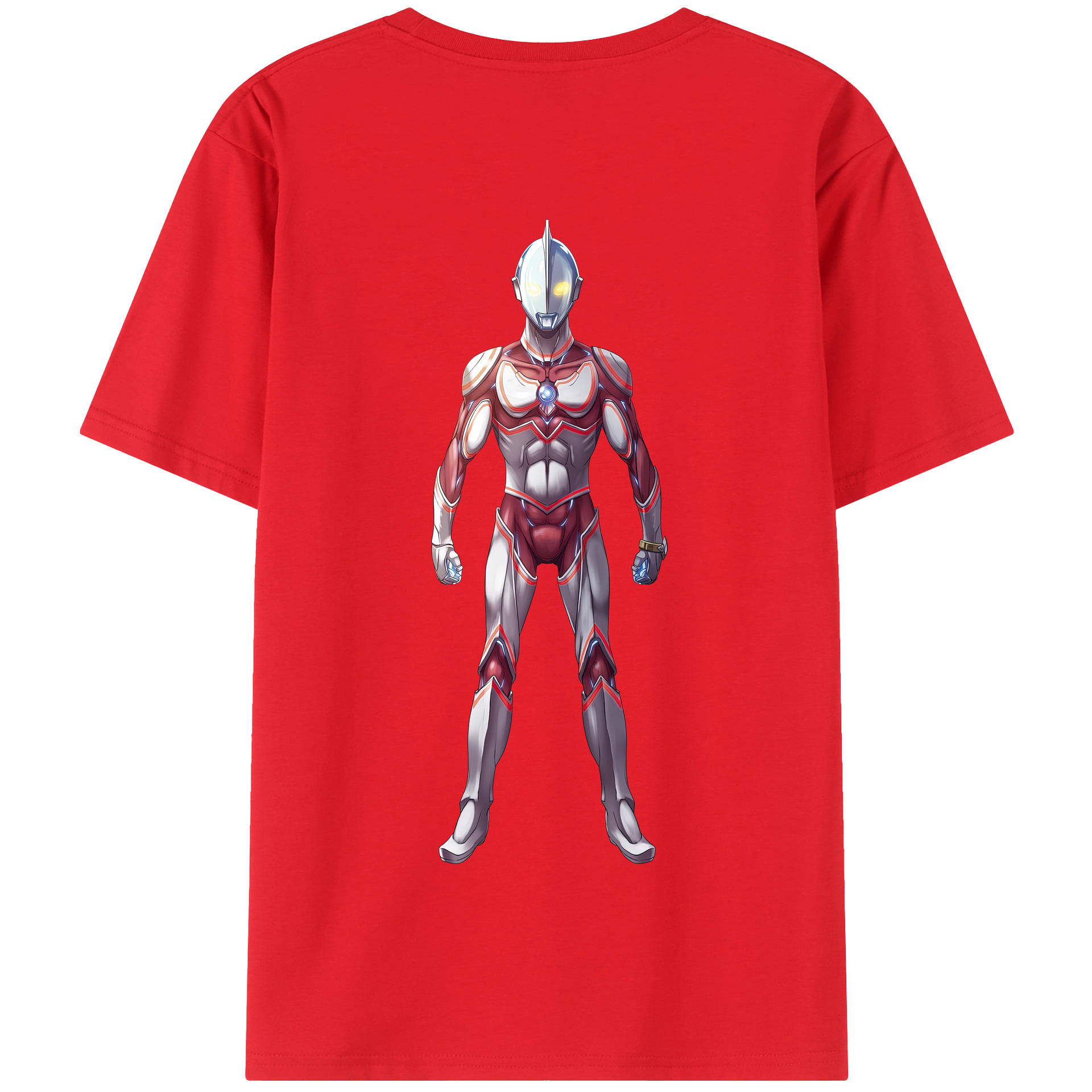 （画像用） ウルトラマン Ultraman 綿100％半袖Tシャツ（背面プリント）