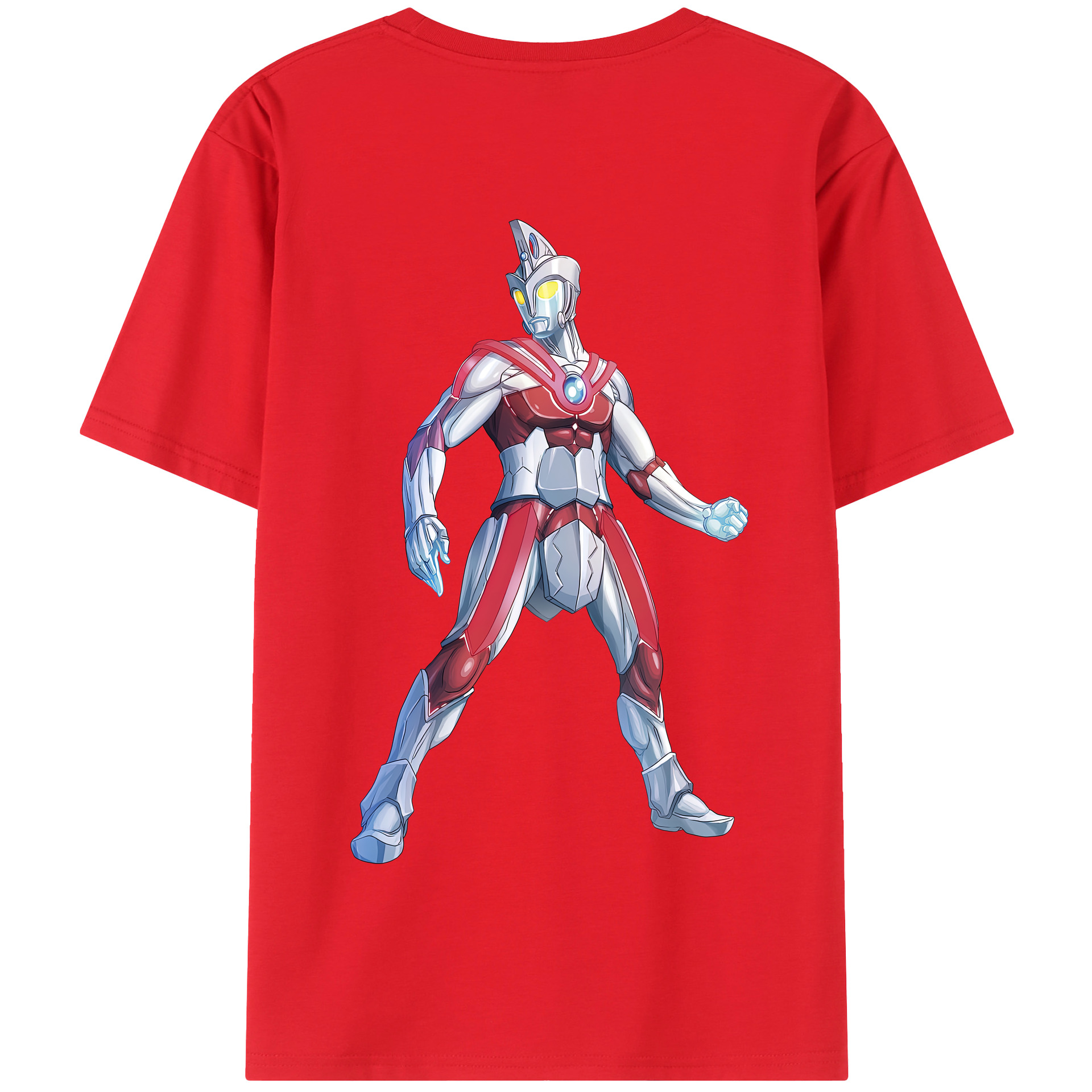 （画像用） ウルトラマン Ultraman 綿100％半袖Tシャツ（背面プリント）