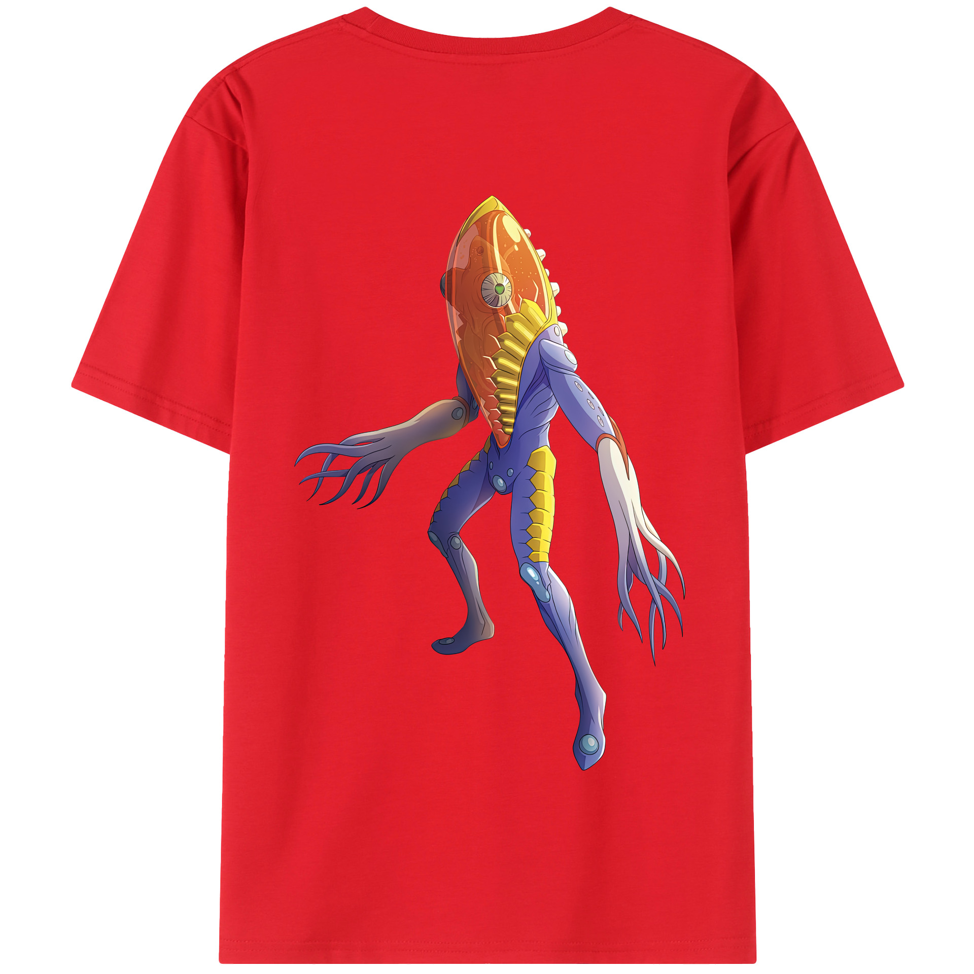 （画像用） ウルトラマン Ultraman 綿100％半袖Tシャツ（背面プリント）