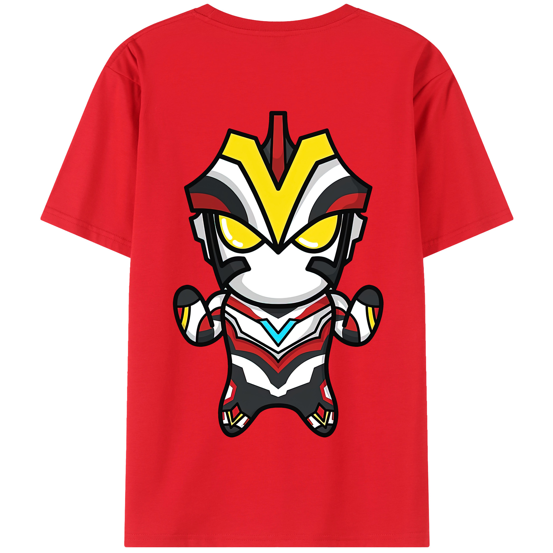 （画像用） ウルトラマン Ultraman 綿100％半袖Tシャツ（背面プリント）