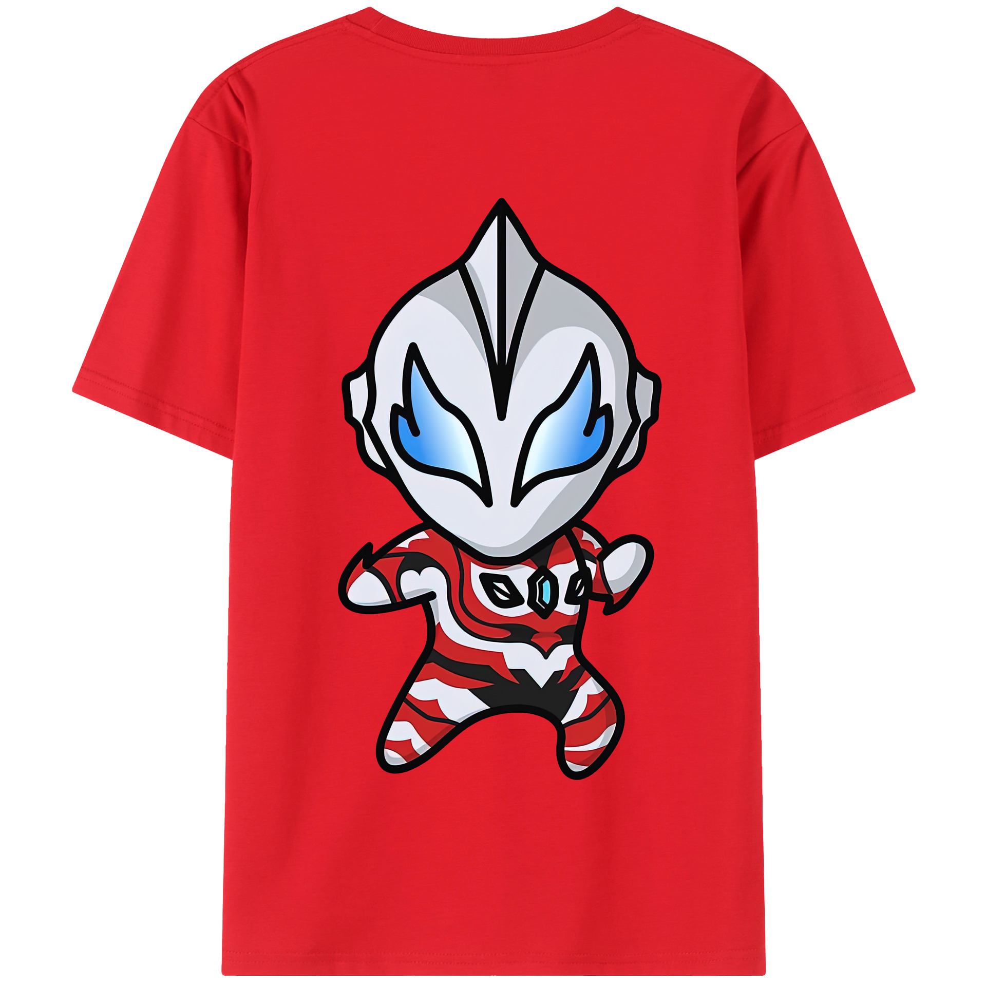 （画像用） ウルトラマン Ultraman 綿100％半袖Tシャツ（背面プリント）