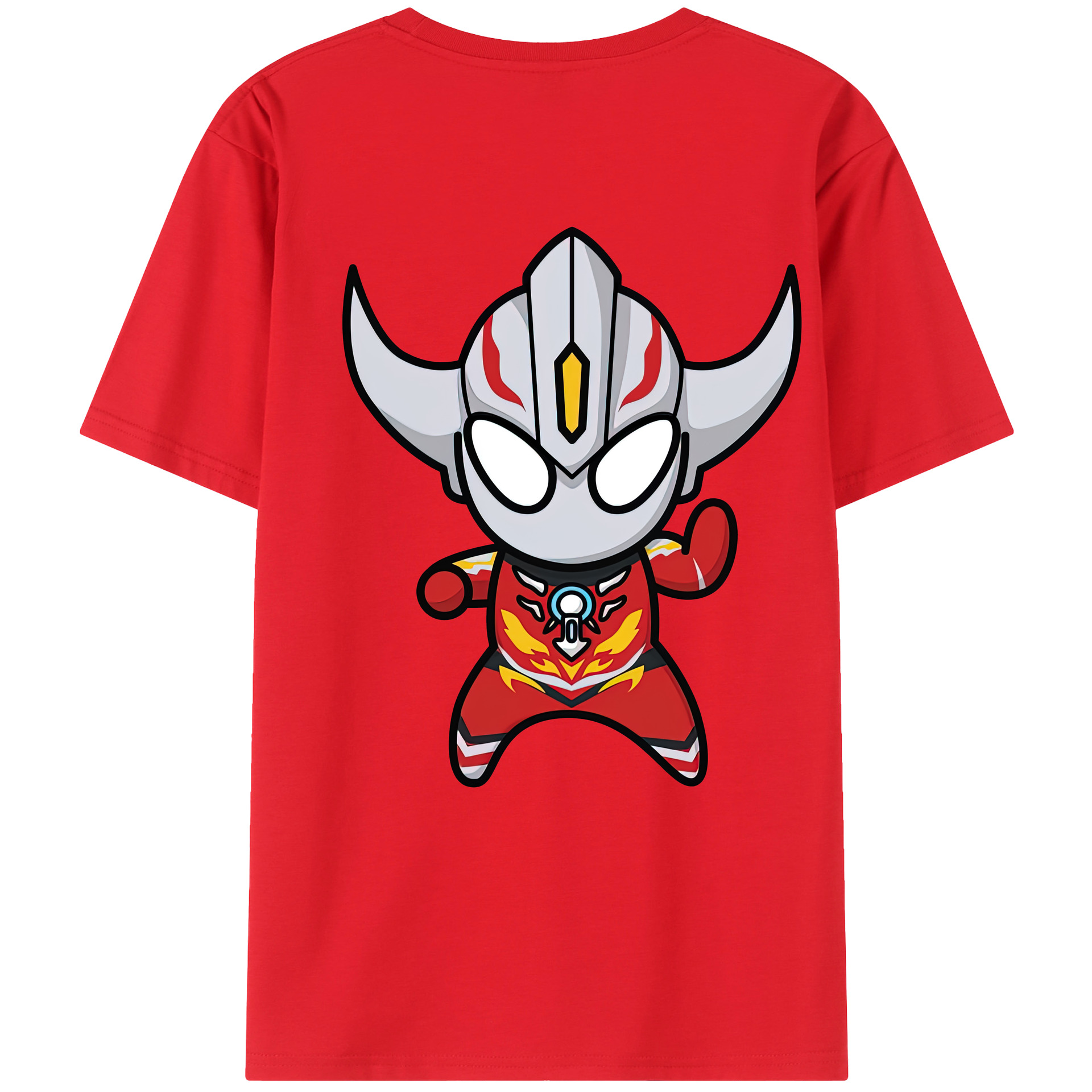（画像用） ウルトラマン Ultraman 綿100％半袖Tシャツ（背面プリント）