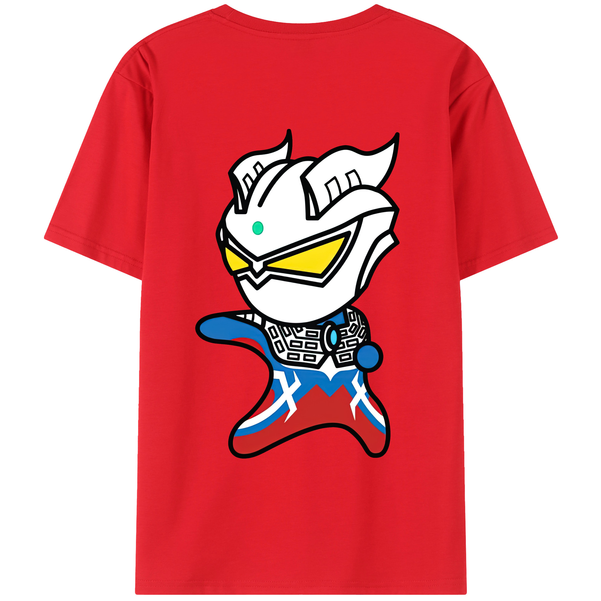 （画像用） ウルトラマン Ultraman 綿100％半袖Tシャツ（背面プリント）