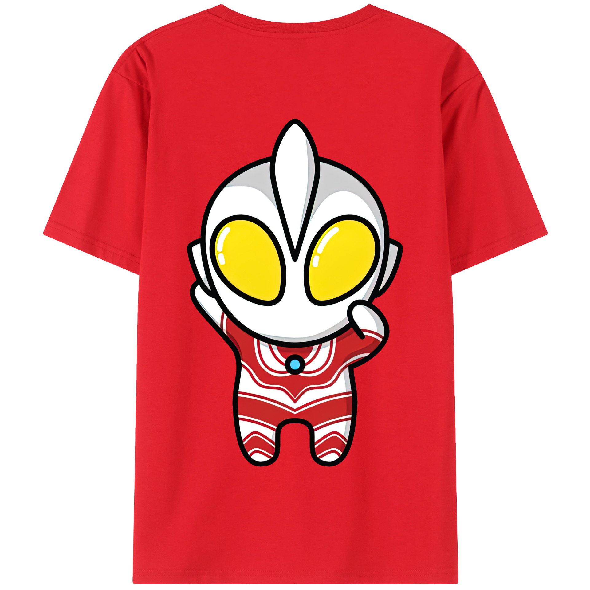 （画像用） ウルトラマン Ultraman 綿100％半袖Tシャツ（背面プリント）