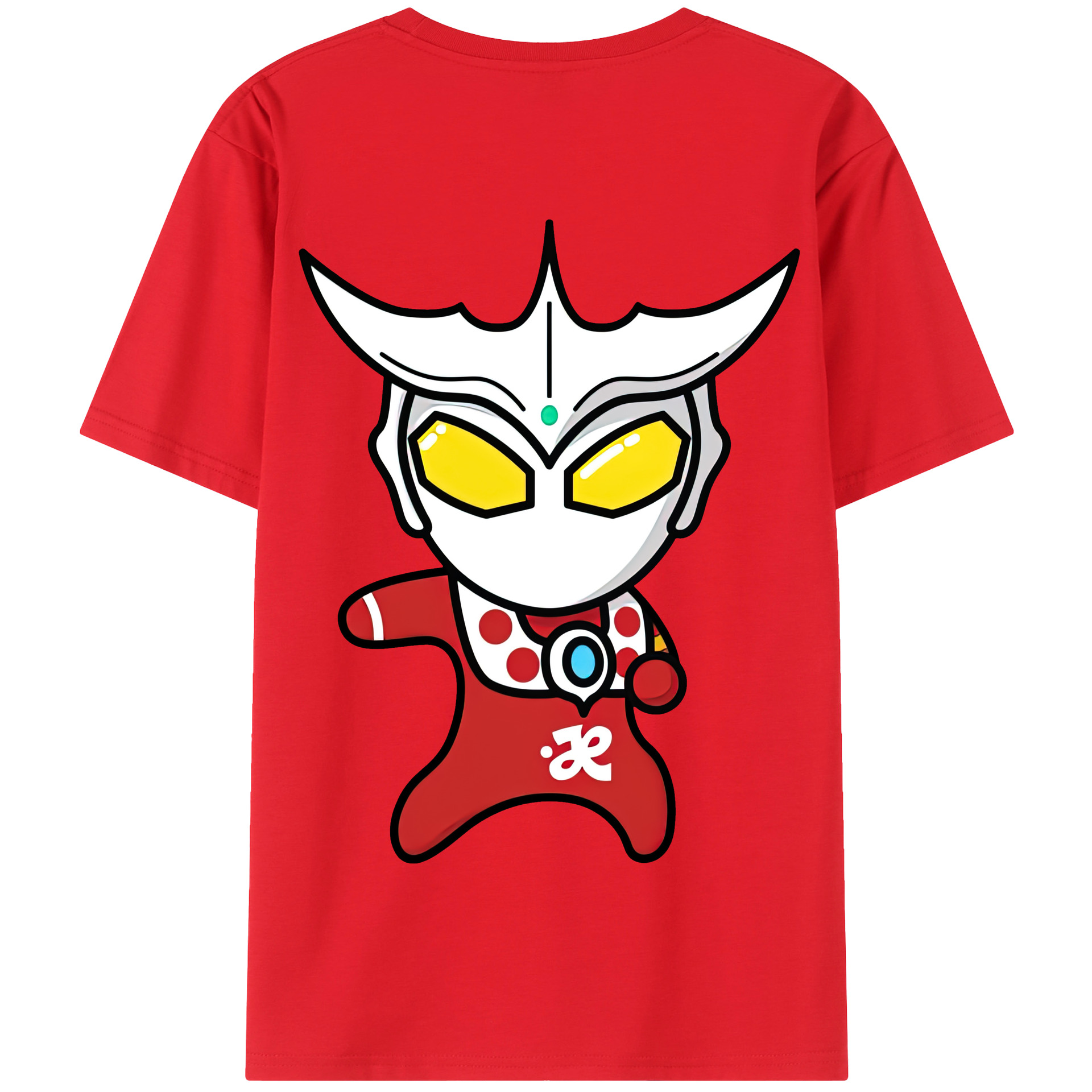 （画像用） ウルトラマン Ultraman 綿100％半袖Tシャツ（背面プリント）