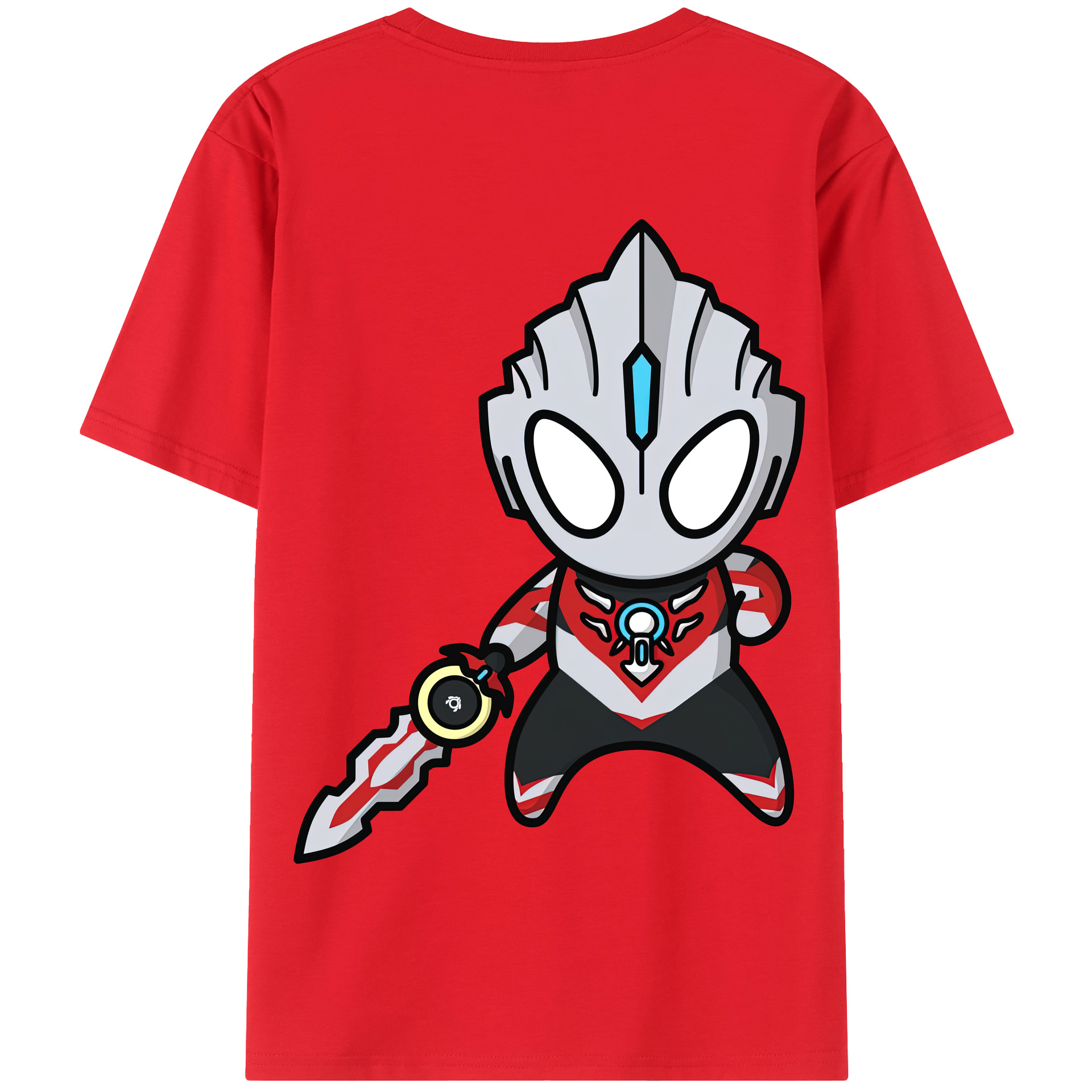 （画像用） ウルトラマン Ultraman 綿100％半袖Tシャツ（背面プリント）