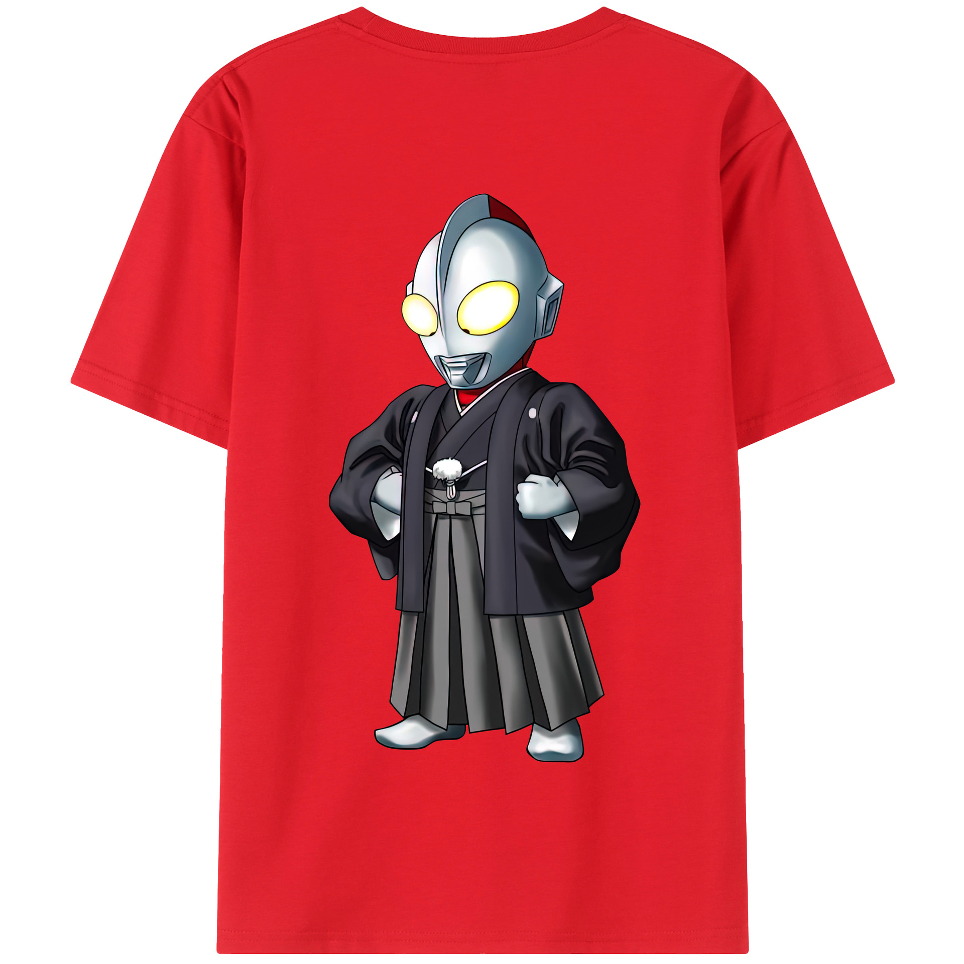 （画像用） ウルトラマン Ultraman 綿100％半袖Tシャツ（背面プリント）