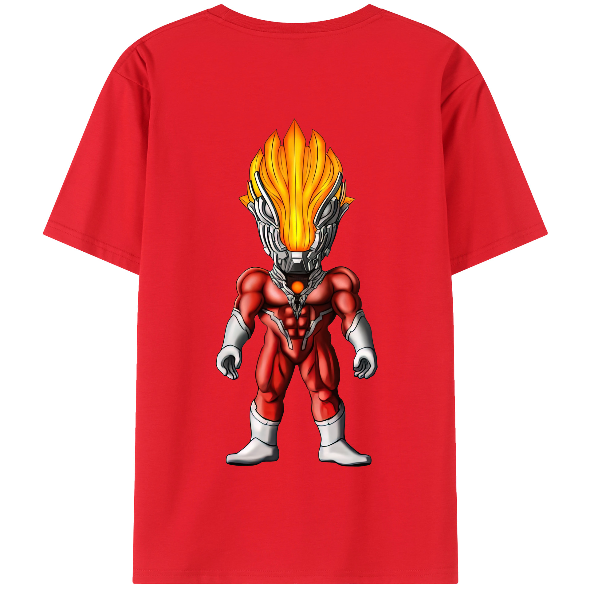 （画像用） ウルトラマン Ultraman 綿100％半袖Tシャツ（背面プリント）