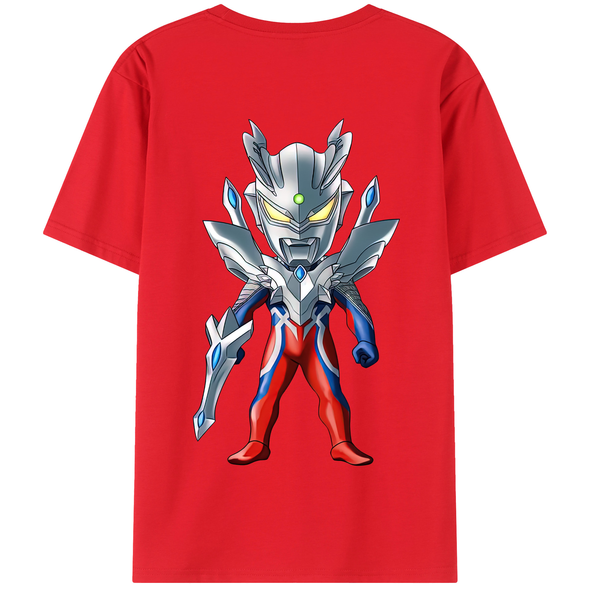 （画像用） ウルトラマン Ultraman 綿100％半袖Tシャツ（背面プリント）