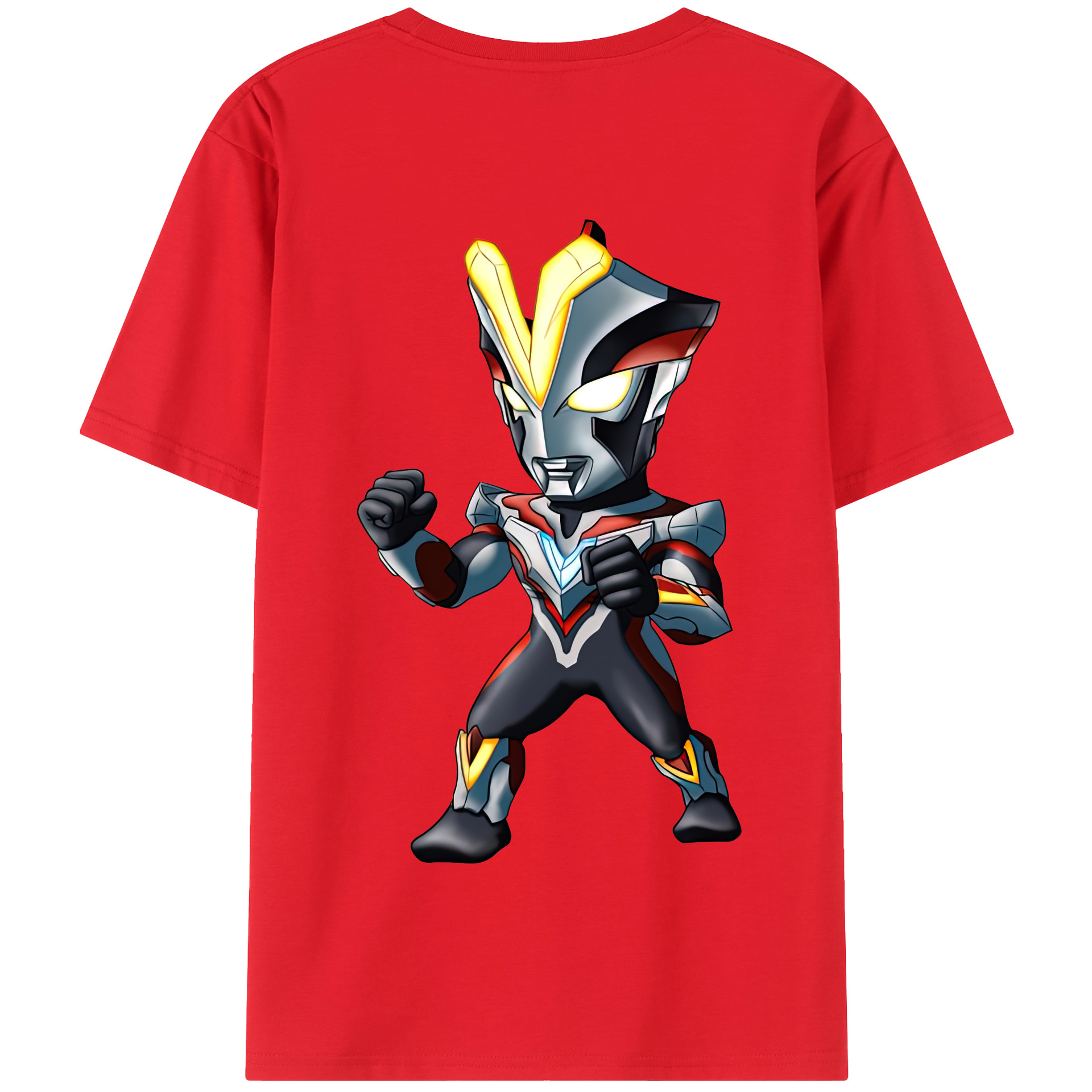（画像用） ウルトラマン Ultraman 綿100％半袖Tシャツ（背面プリント）