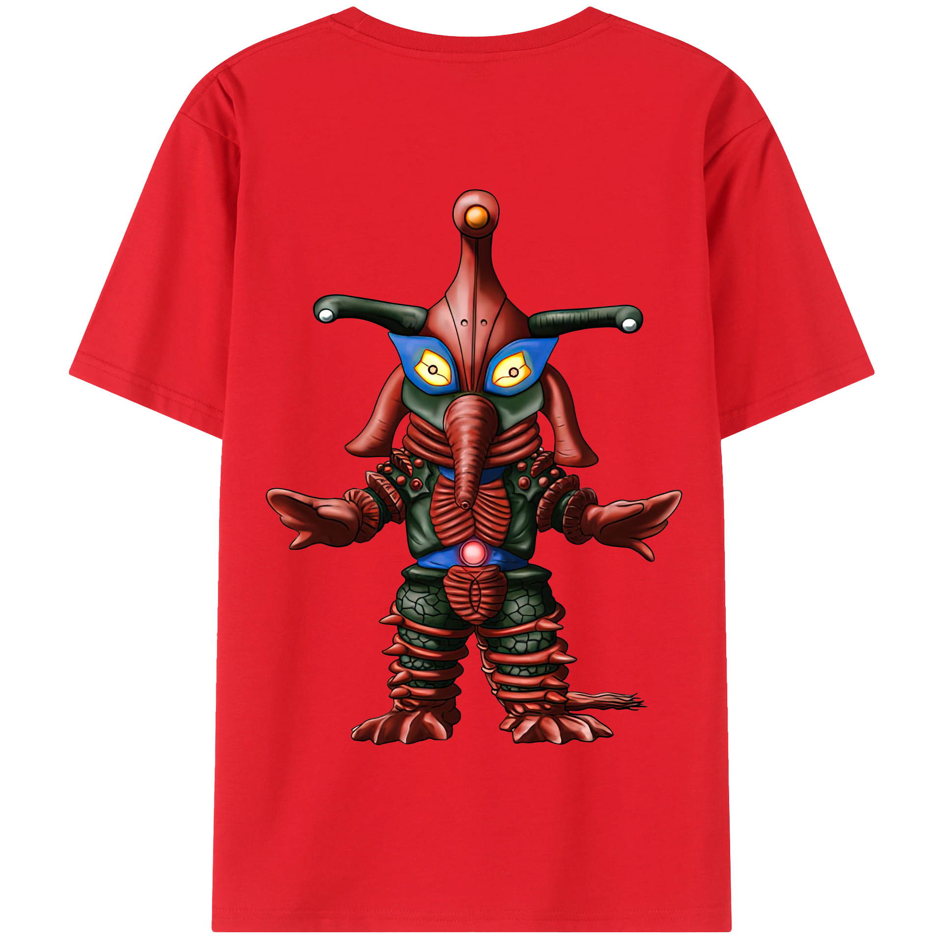 （画像用） ウルトラマン Ultraman 綿100％半袖Tシャツ（背面プリント）