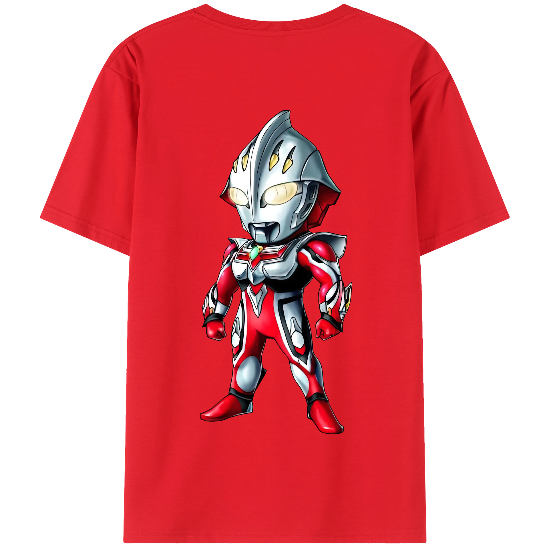（画像用） ウルトラマン Ultraman 綿100％半袖Tシャツ（背面プリント）