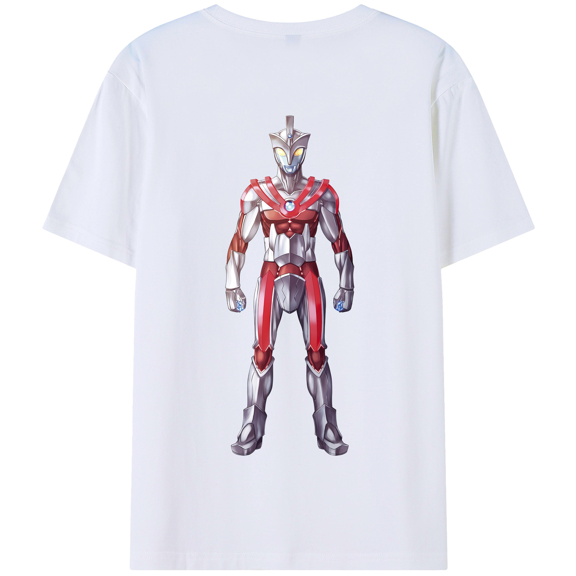 （画像用） ウルトラマン Ultraman 綿100％半袖Tシャツ（背面プリント）