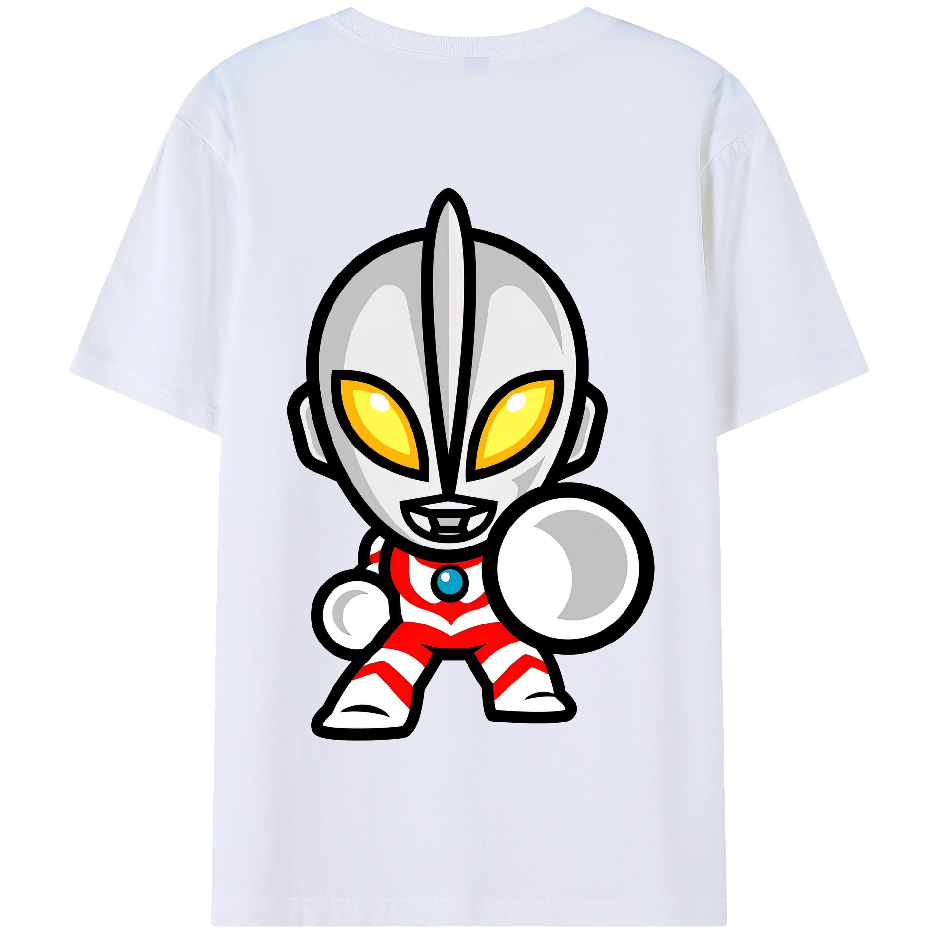（画像用） ウルトラマン Ultraman 綿100％半袖Tシャツ（背面プリント）