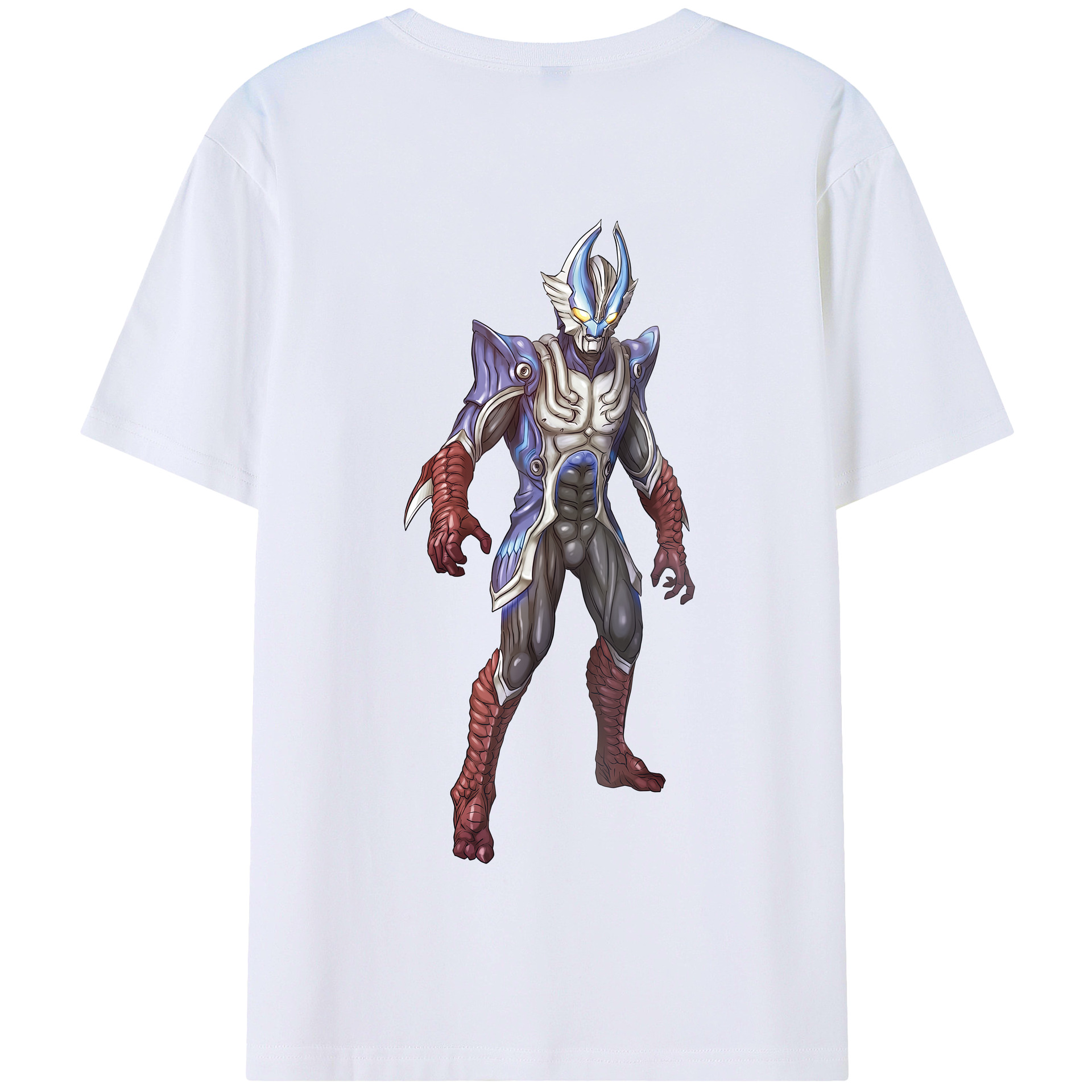 （画像用） ウルトラマン Ultraman 綿100％半袖Tシャツ（背面プリント）