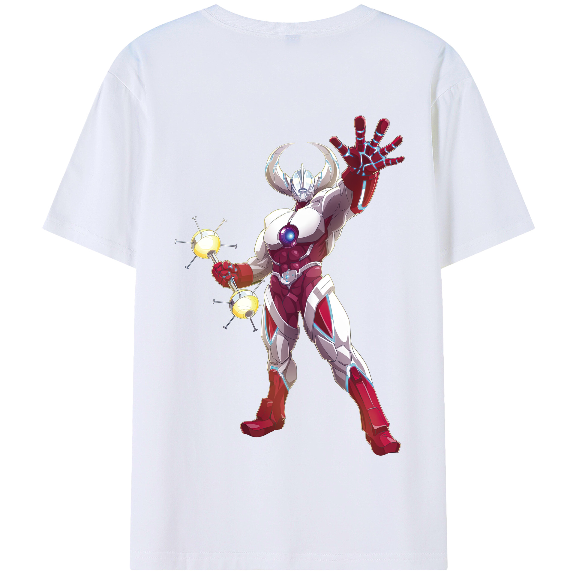 （画像用） ウルトラマン Ultraman 綿100％半袖Tシャツ（背面プリント）