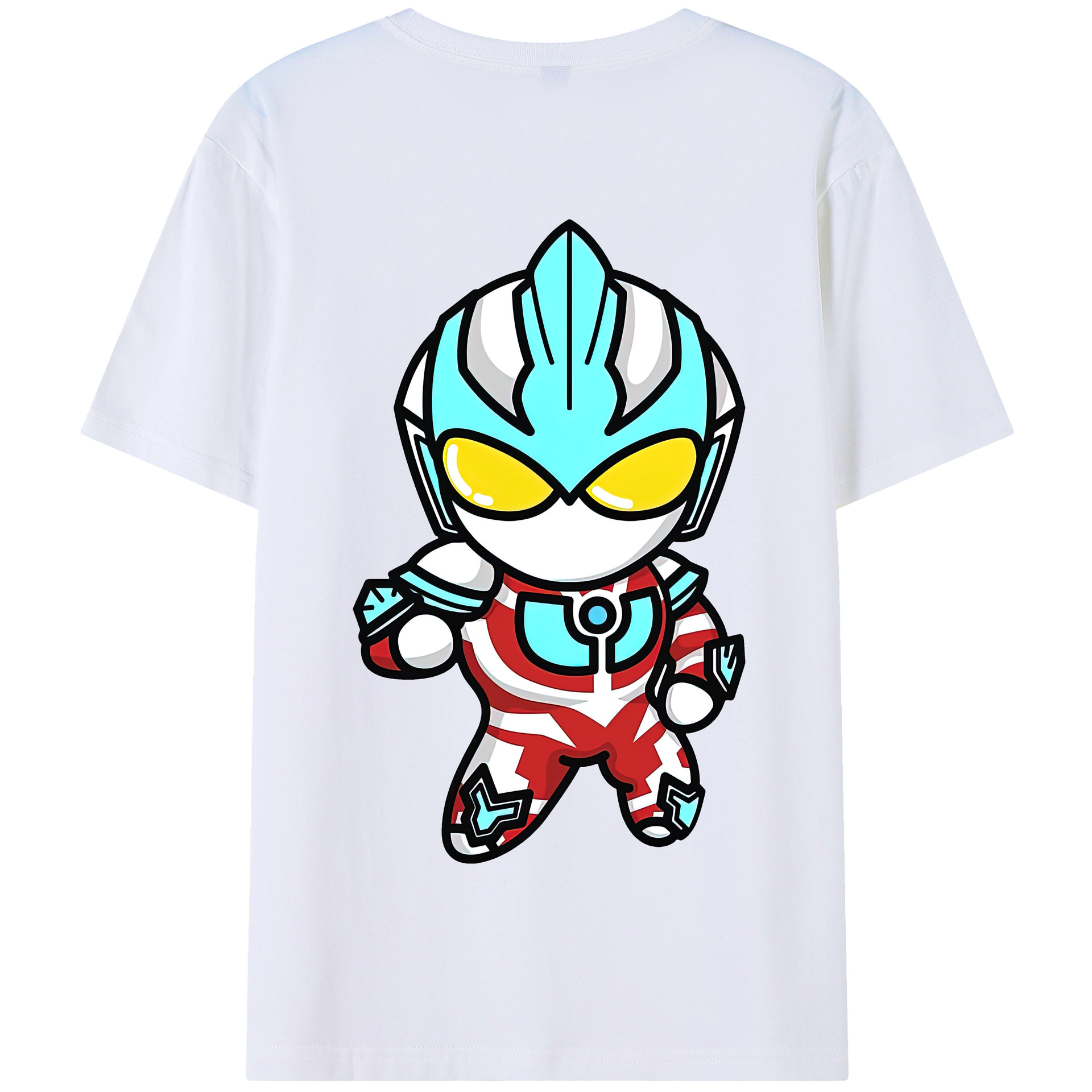 （画像用） ウルトラマン Ultraman 綿100％半袖Tシャツ（背面プリント）