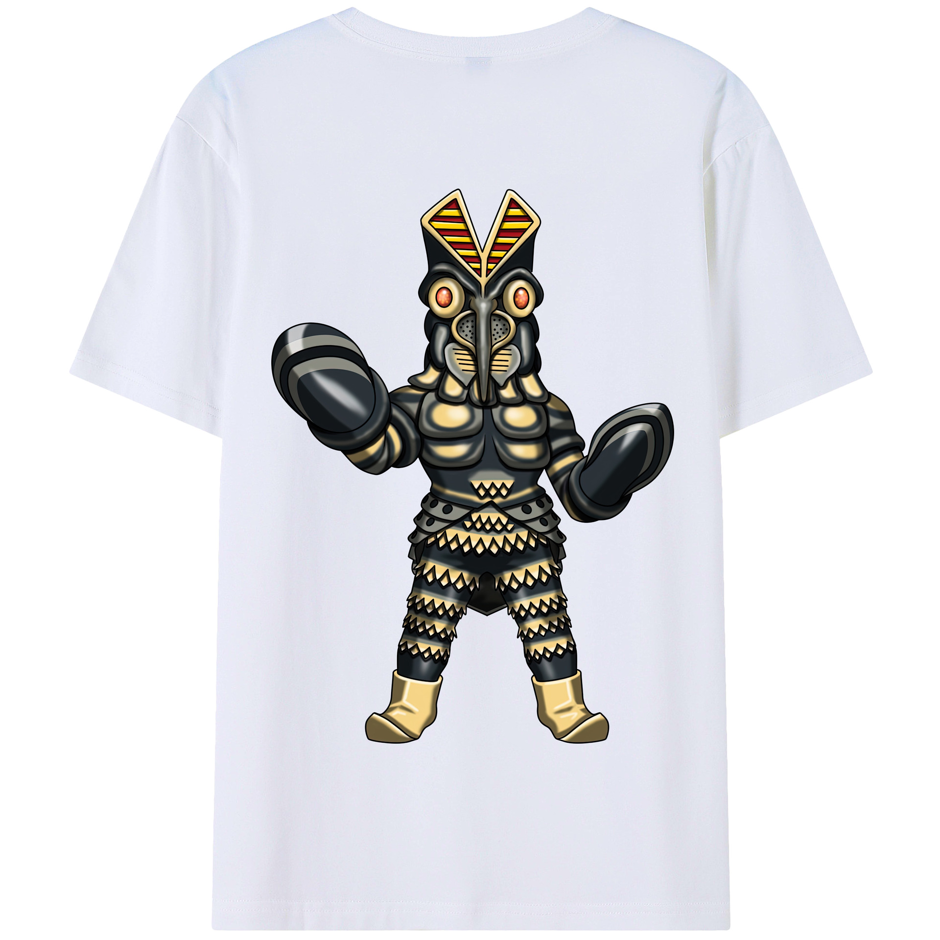 （画像用） ウルトラマン Ultraman 綿100％半袖Tシャツ（背面プリント）