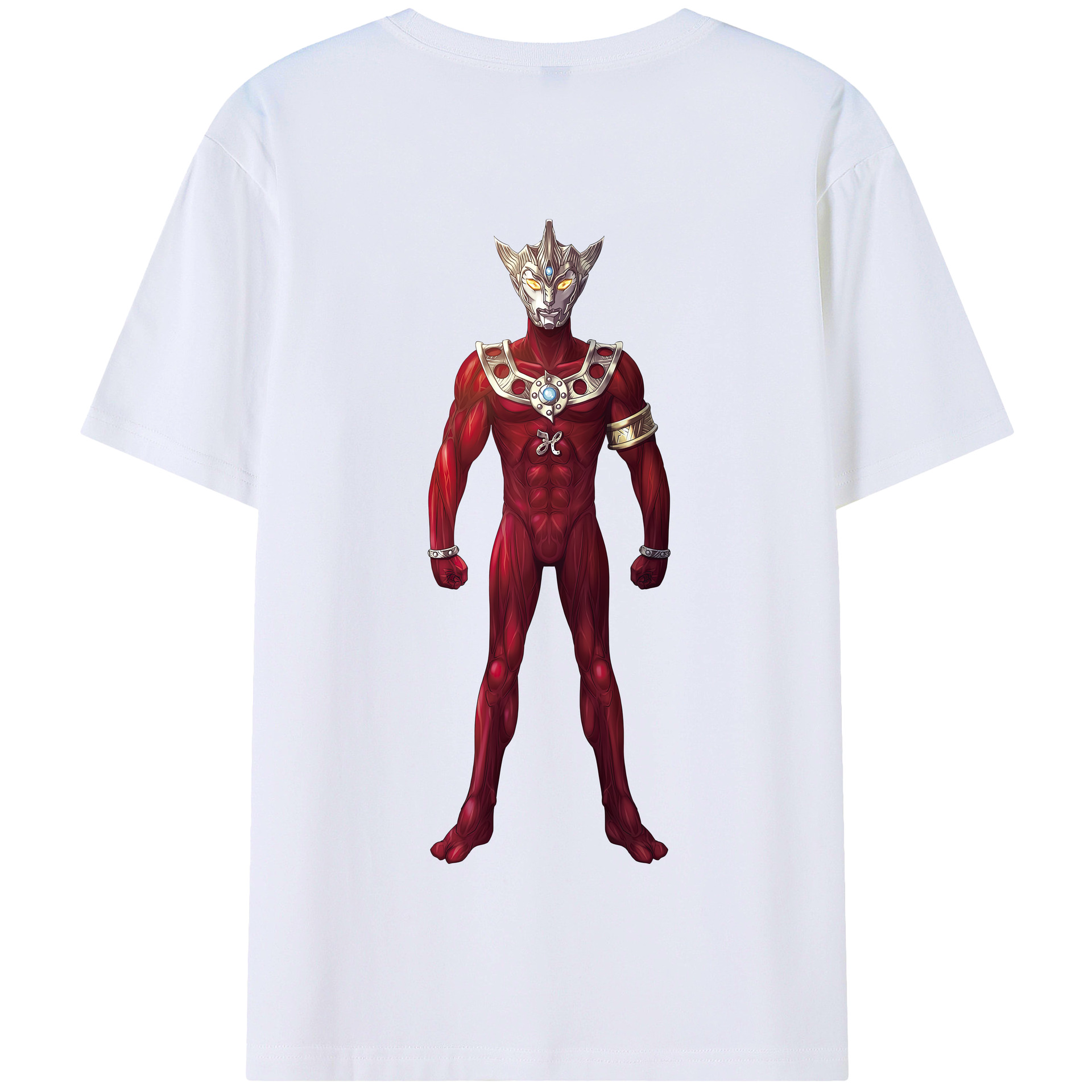 （画像用） ウルトラマン Ultraman 綿100％半袖Tシャツ（背面プリント）