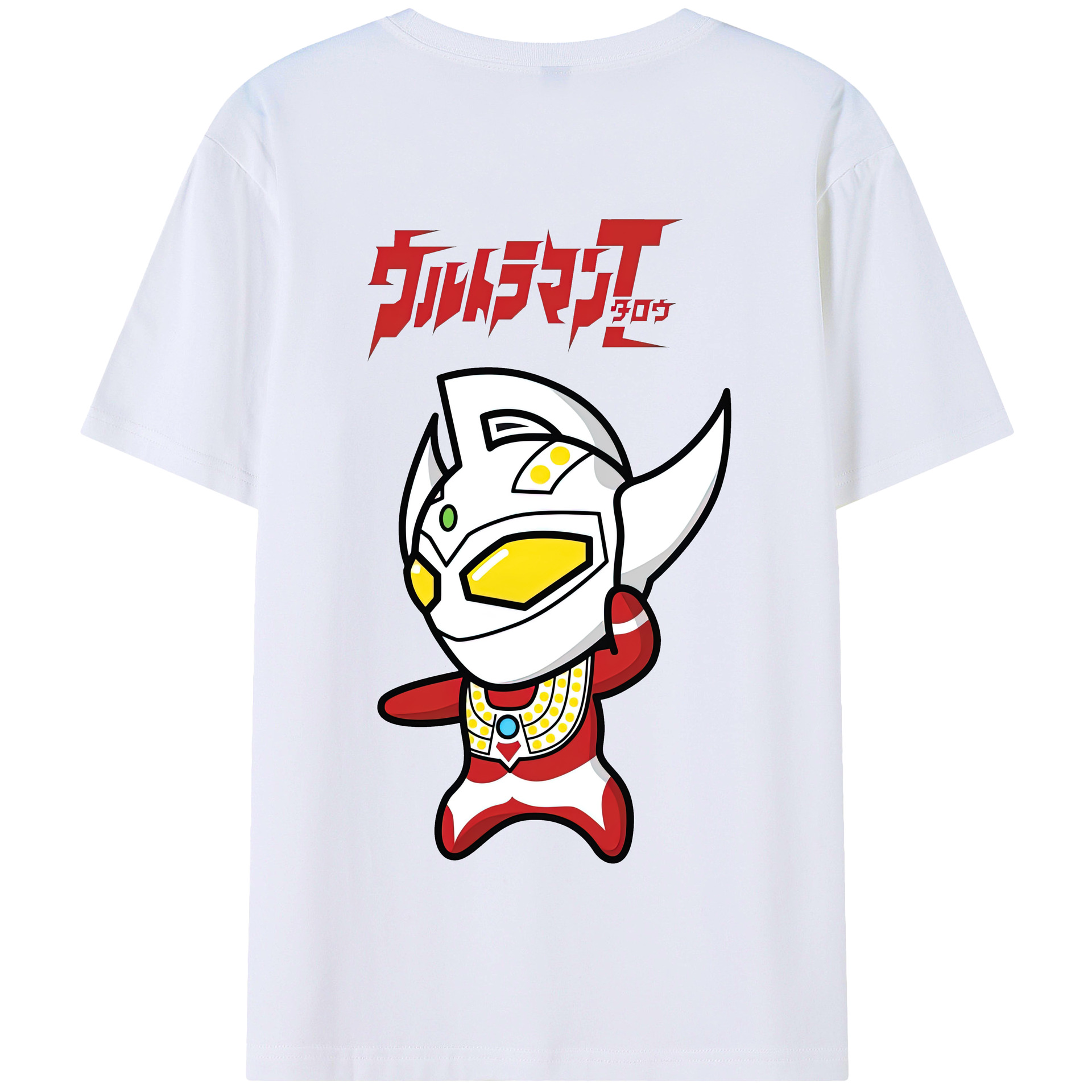 （画像用） ウルトラマン Ultraman 綿100％半袖Tシャツ（背面プリント）