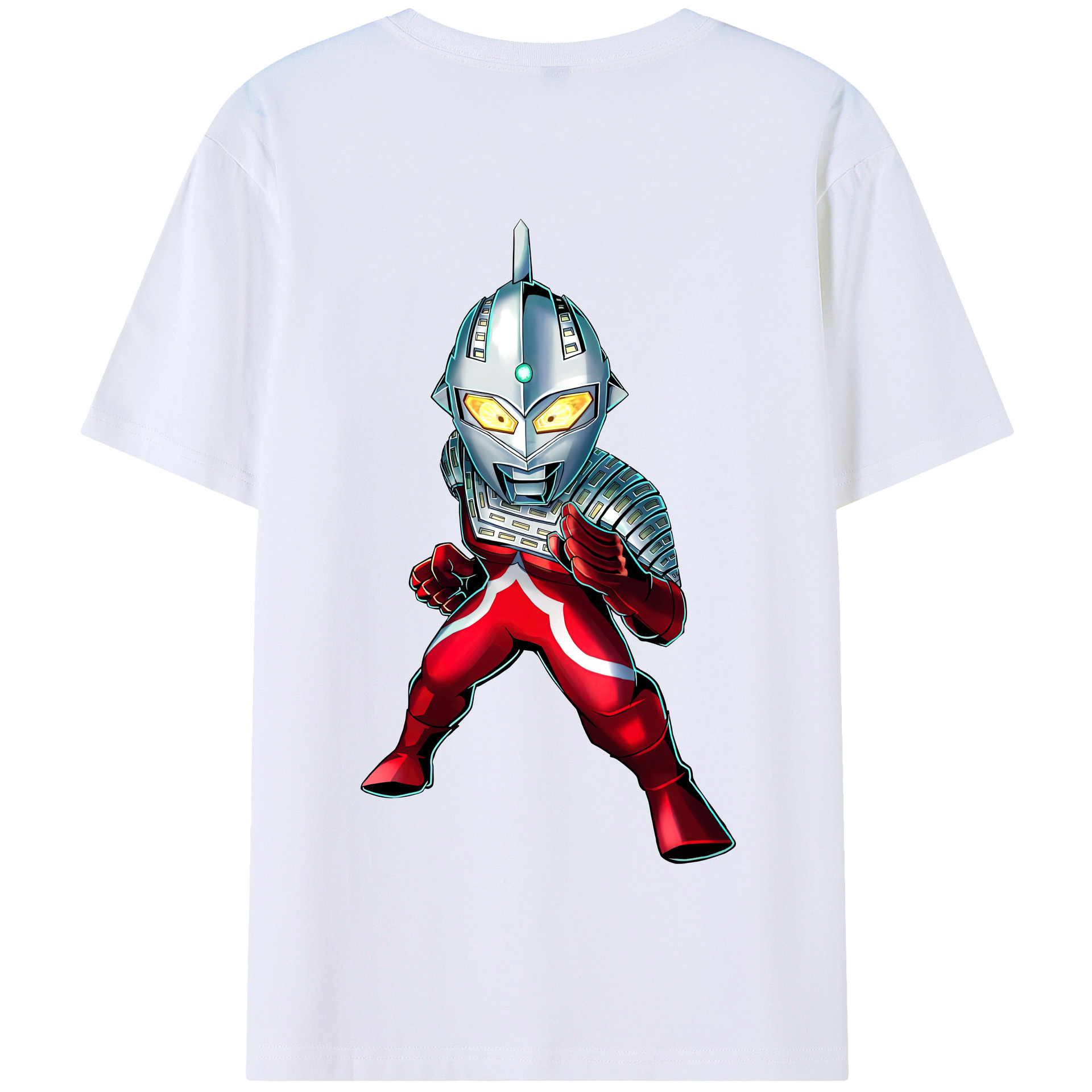 （画像用） ウルトラマン Ultraman 綿100％半袖Tシャツ（背面プリント）