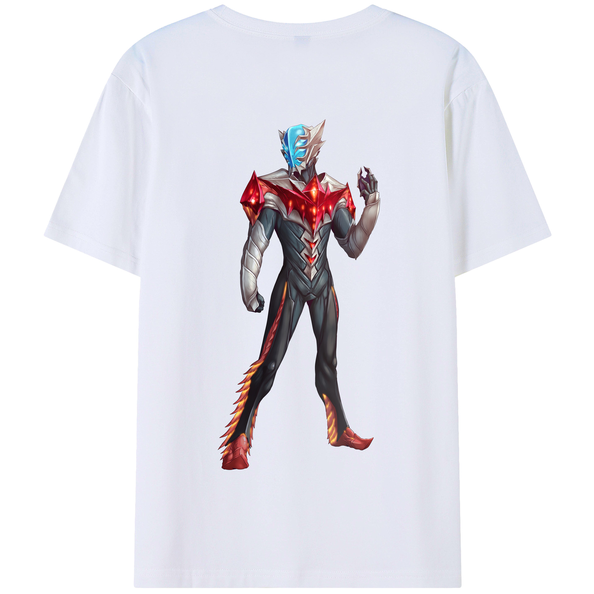 （画像用） ウルトラマン Ultraman 綿100％半袖Tシャツ（背面プリント）
