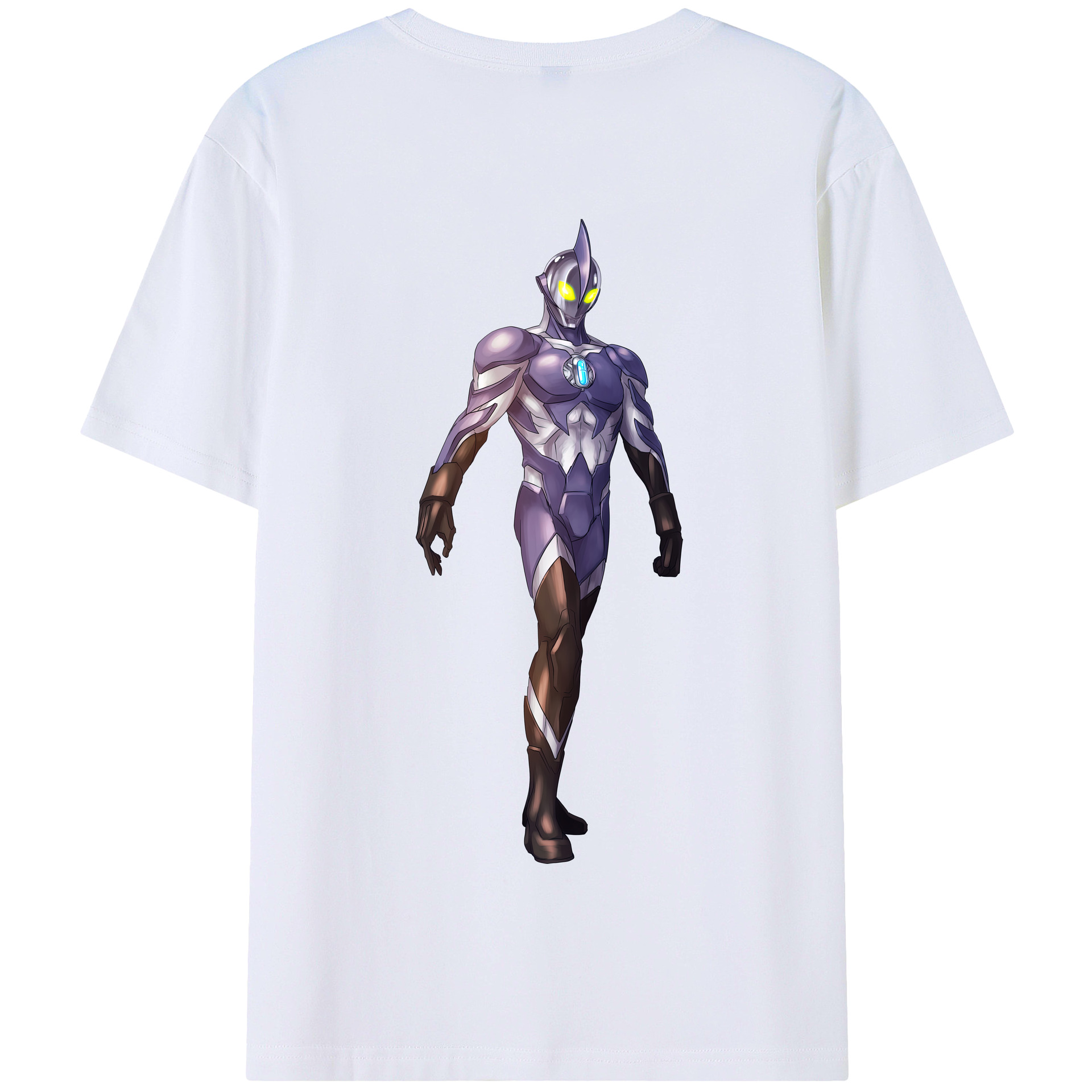 （画像用） ウルトラマン Ultraman 綿100％半袖Tシャツ（背面プリント）