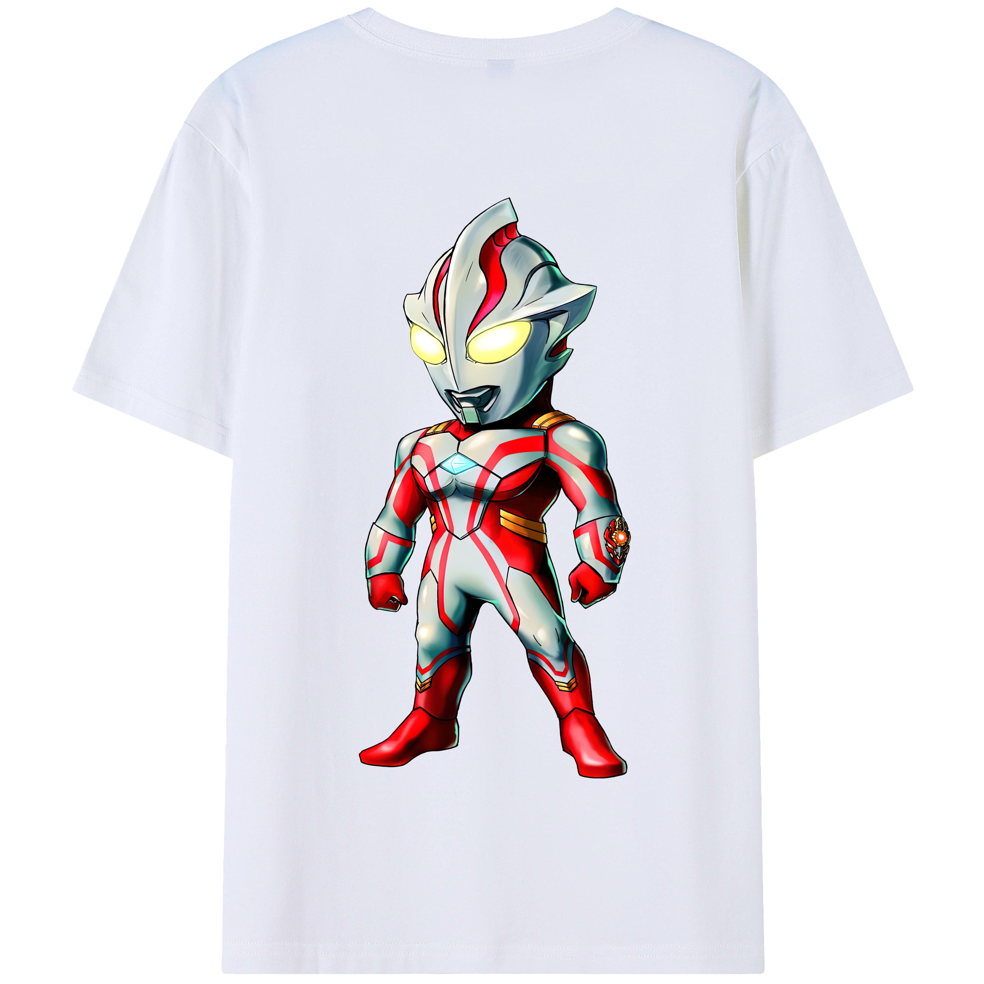 （画像用） ウルトラマン Ultraman 綿100％半袖Tシャツ（背面プリント）
