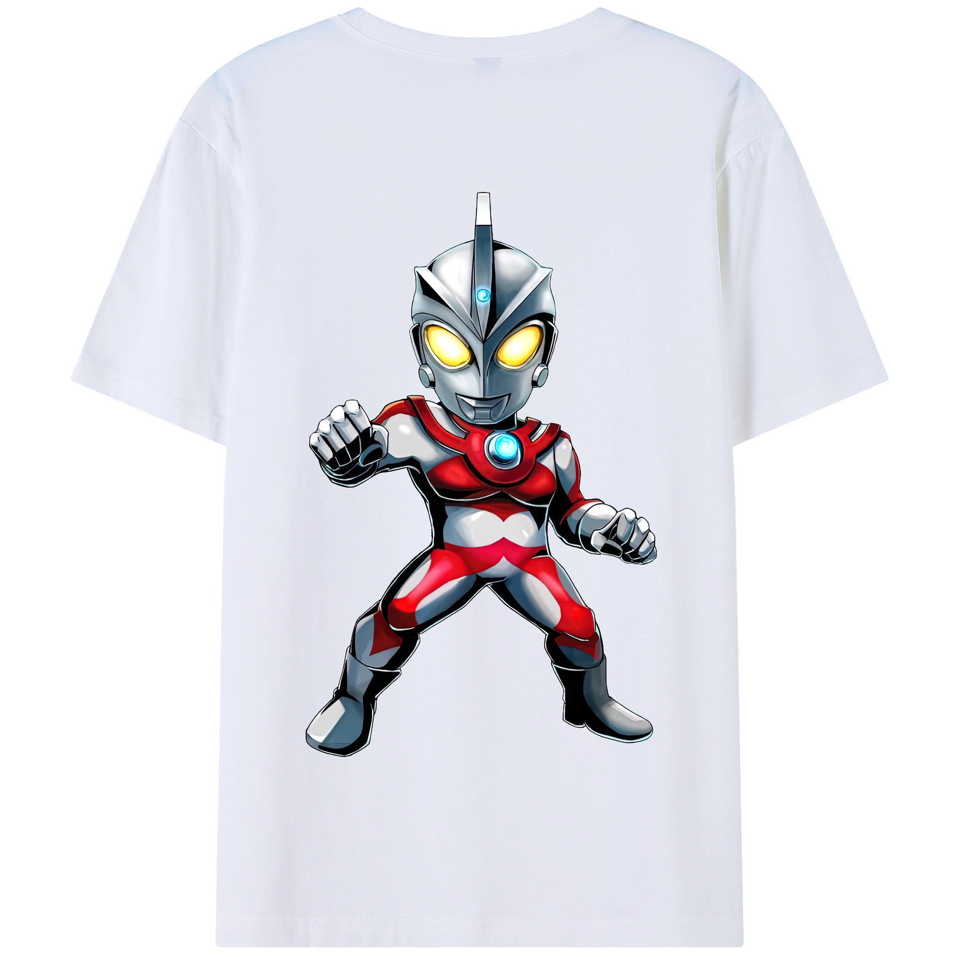 （画像用） ウルトラマン Ultraman 綿100％半袖Tシャツ（背面プリント）