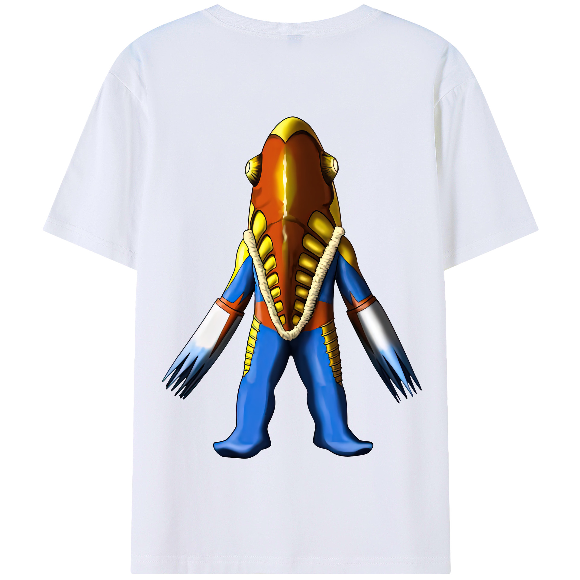 （画像用） ウルトラマン Ultraman 綿100％半袖Tシャツ（背面プリント）