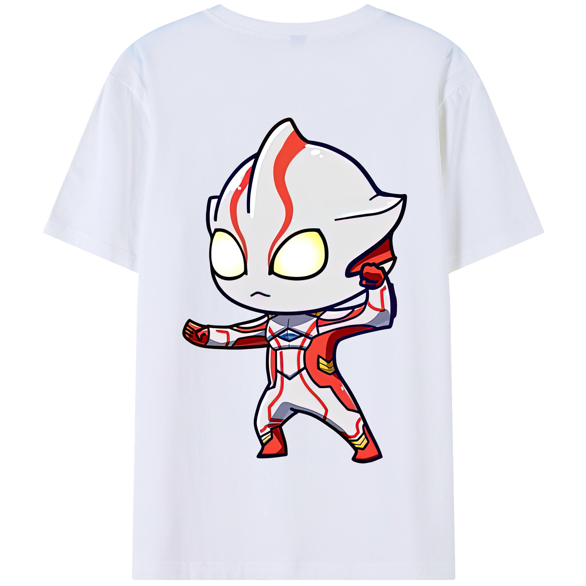 （画像用） ウルトラマン Ultraman 綿100％半袖Tシャツ（背面プリント）