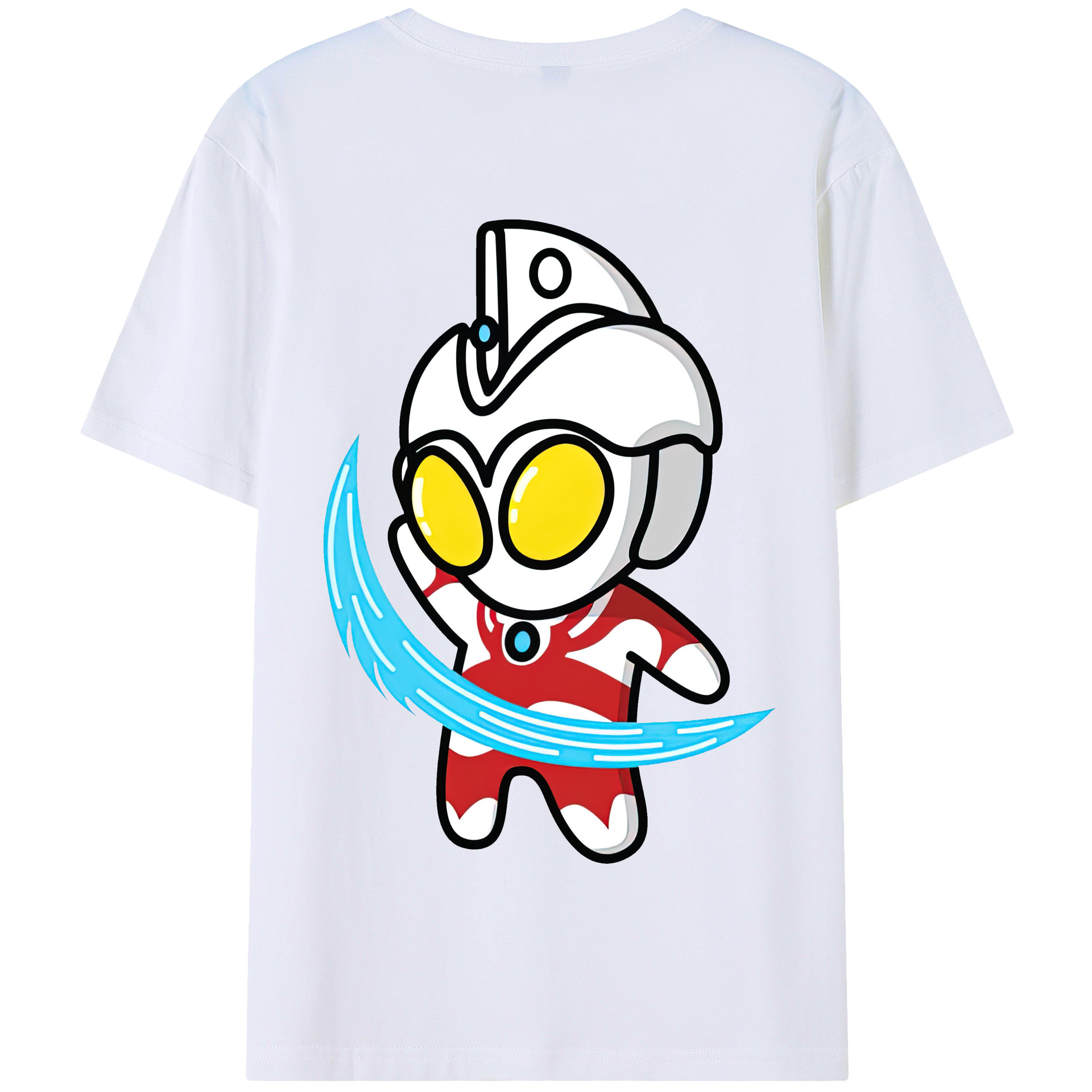（画像用） ウルトラマン Ultraman 綿100％半袖Tシャツ（背面プリント）