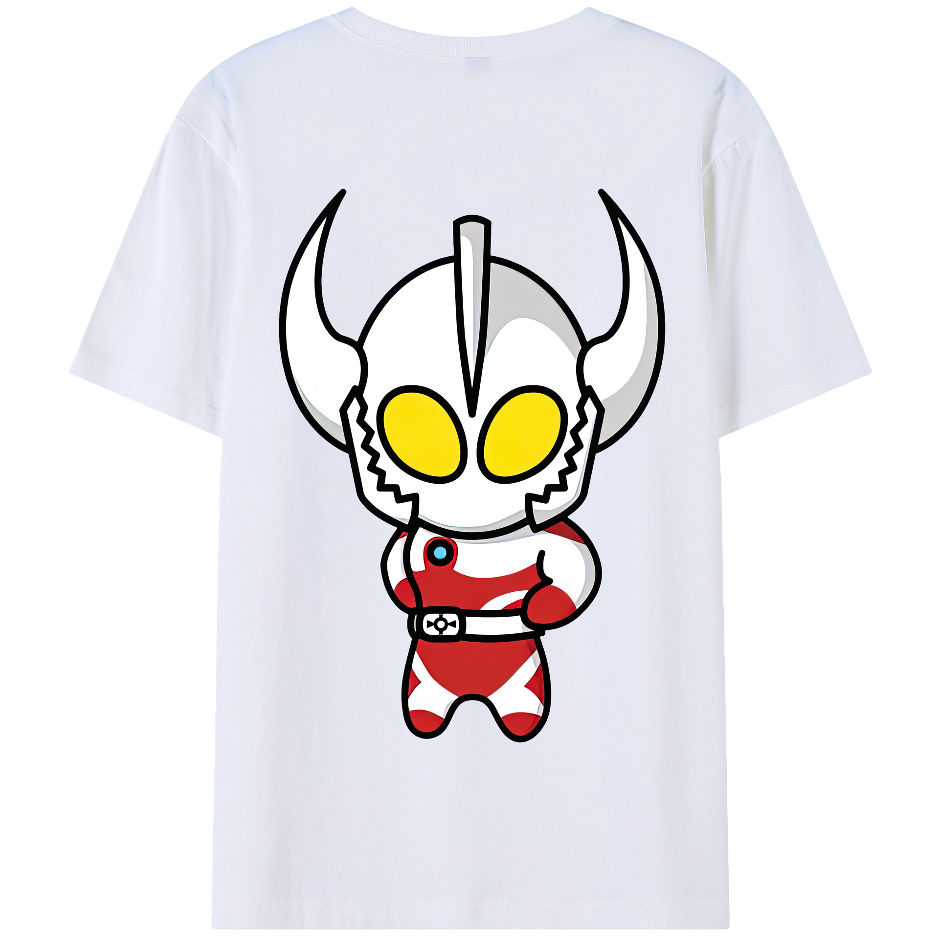 （画像用） ウルトラマン Ultraman 綿100％半袖Tシャツ（背面プリント）