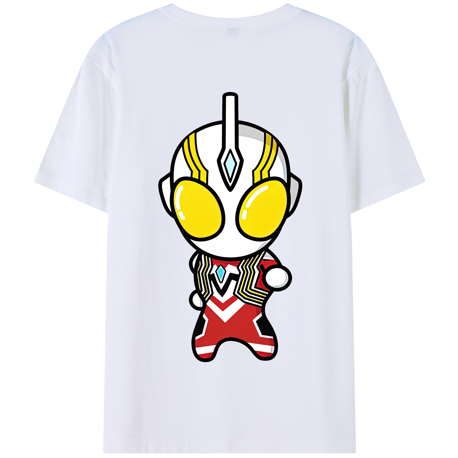 （画像用） ウルトラマン Ultraman 綿100％半袖Tシャツ（背面プリント）
