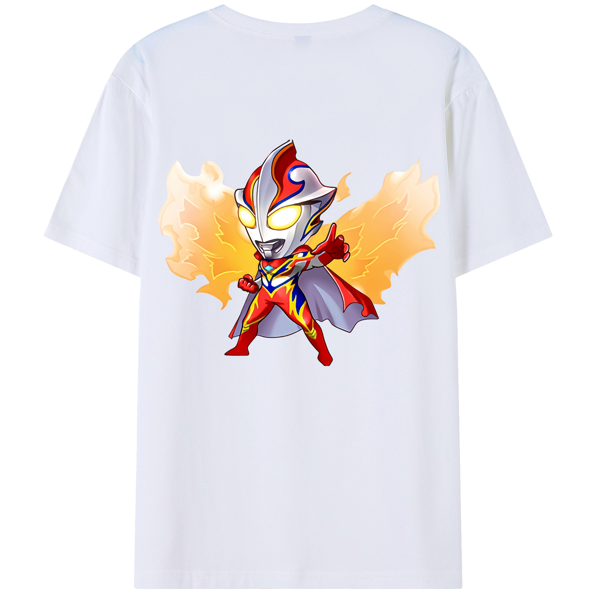 （画像用） ウルトラマン Ultraman 綿100％半袖Tシャツ（背面プリント）