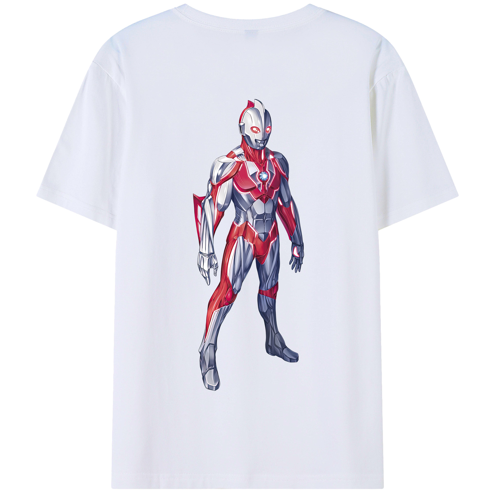 （画像用） ウルトラマン Ultraman 綿100％半袖Tシャツ（背面プリント）
