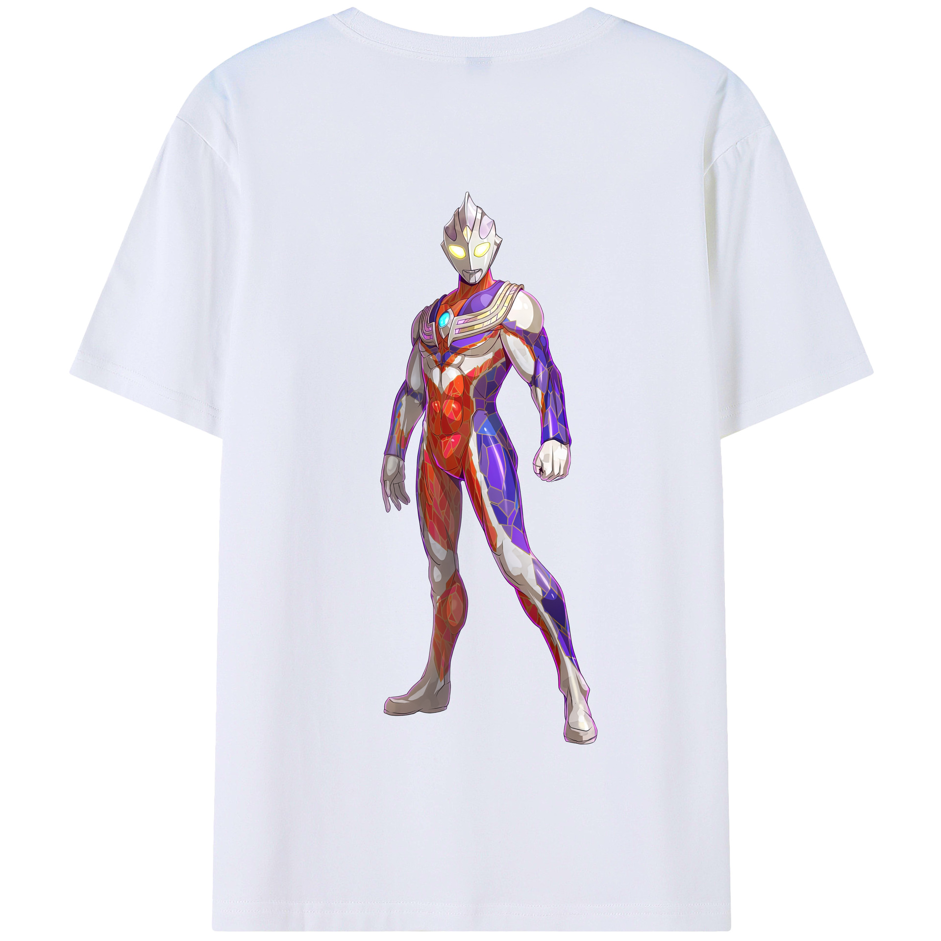 （画像用） ウルトラマン Ultraman 綿100％半袖Tシャツ（背面プリント）
