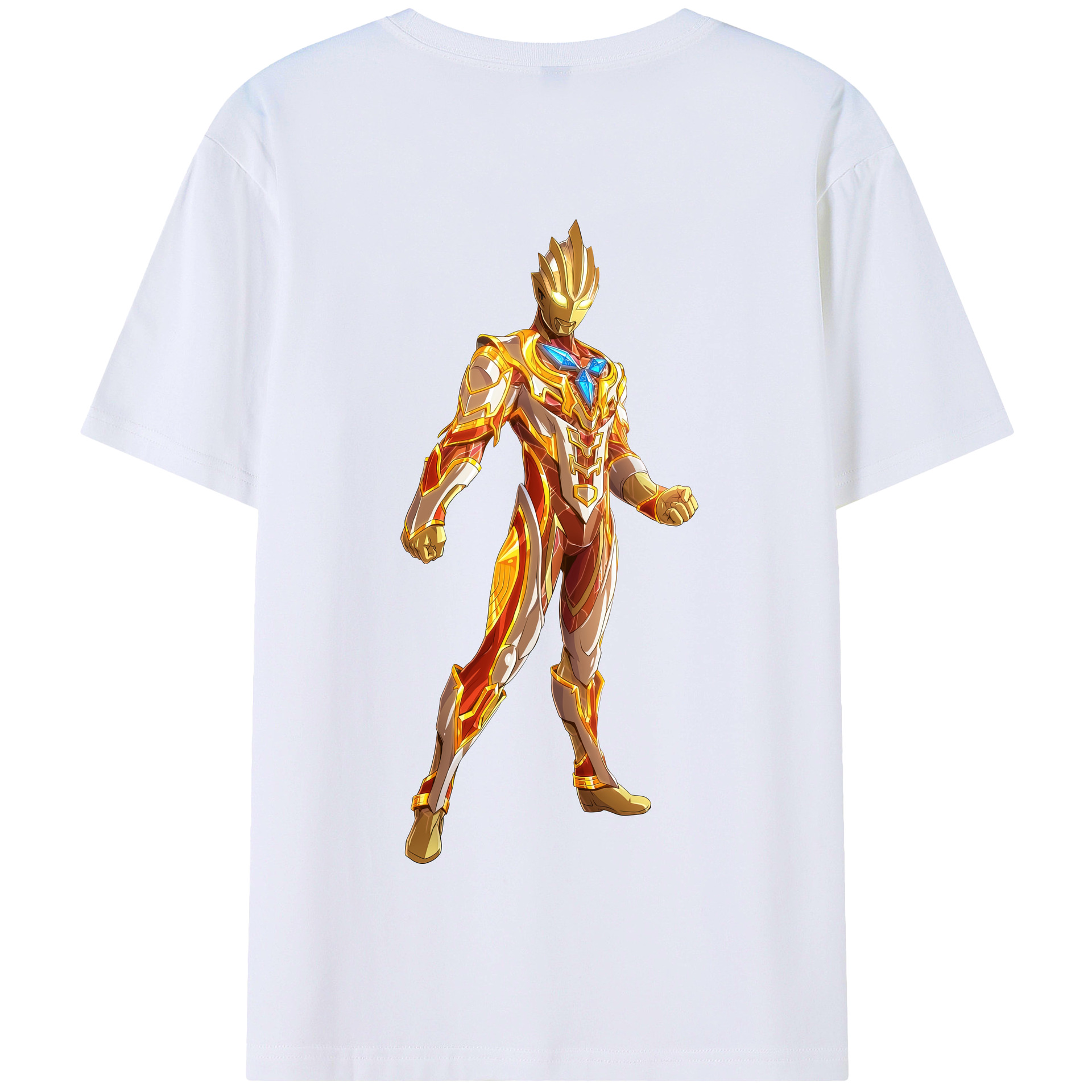 （画像用） ウルトラマン Ultraman 綿100％半袖Tシャツ（背面プリント）