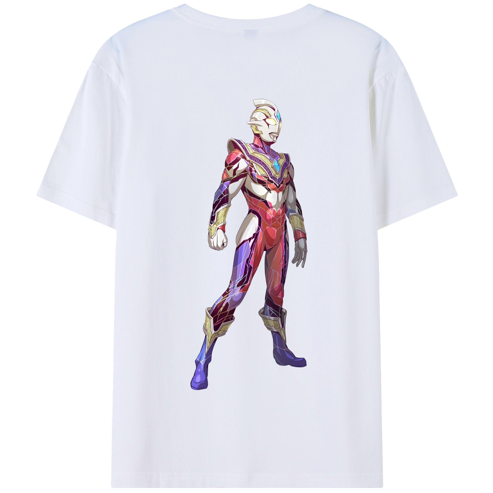 （画像用） ウルトラマン Ultraman 綿100％半袖Tシャツ（背面プリント）