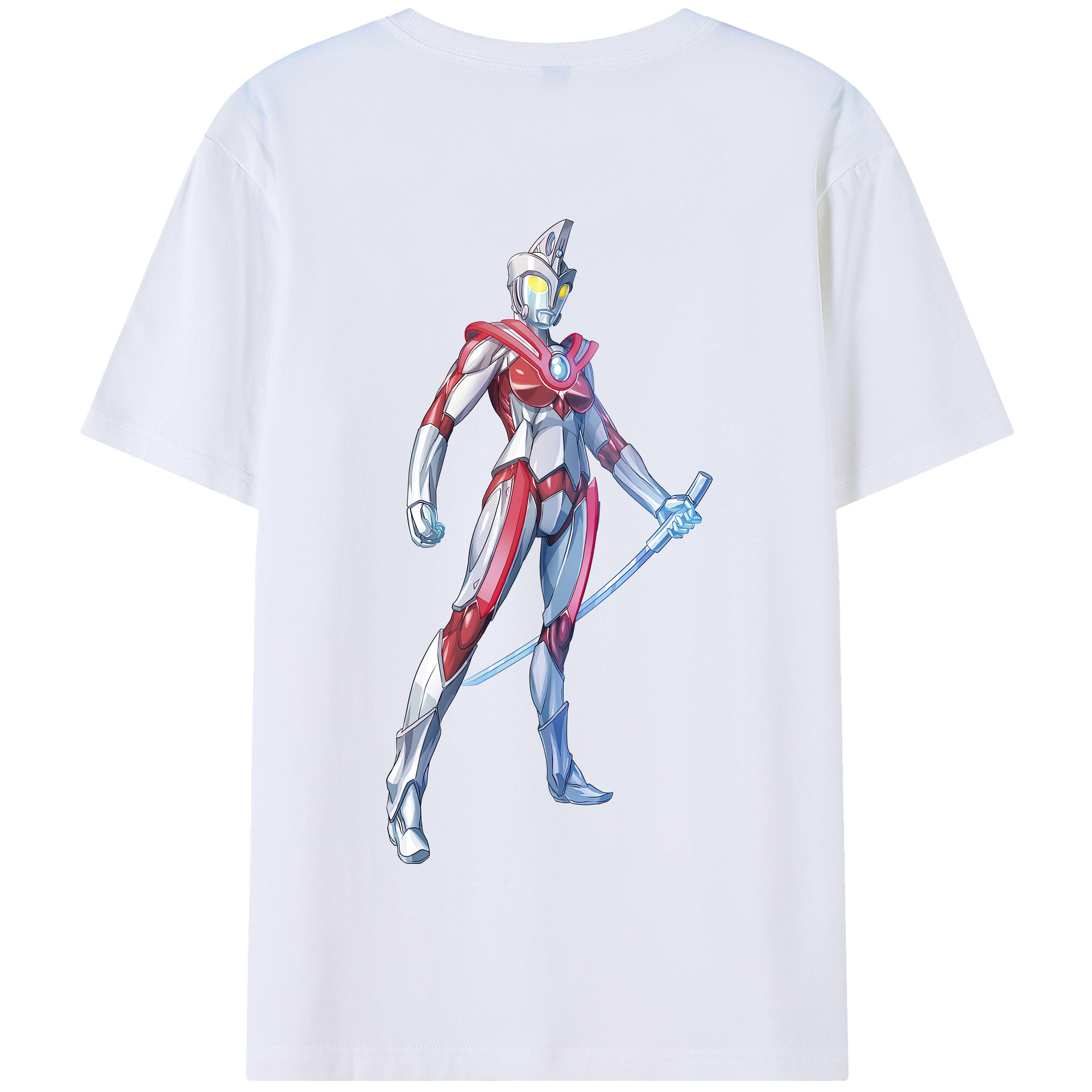 （画像用） ウルトラマン Ultraman 綿100％半袖Tシャツ（背面プリント）