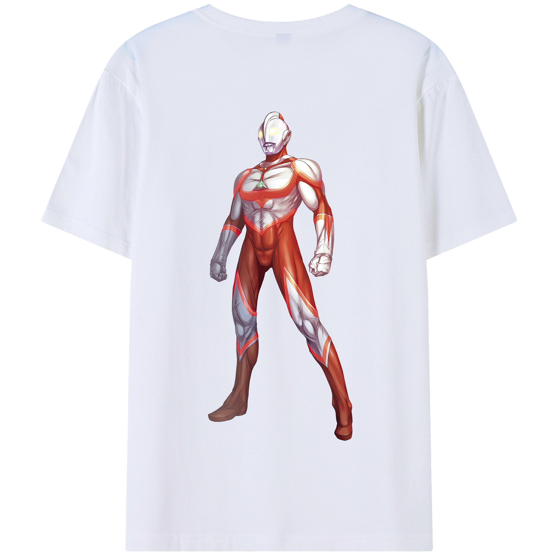 （画像用） ウルトラマン Ultraman 綿100％半袖Tシャツ（背面プリント）