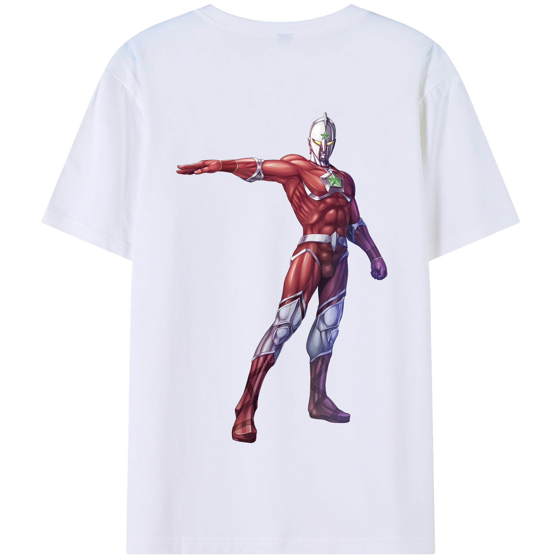 （画像用） ウルトラマン Ultraman 綿100％半袖Tシャツ（背面プリント）
