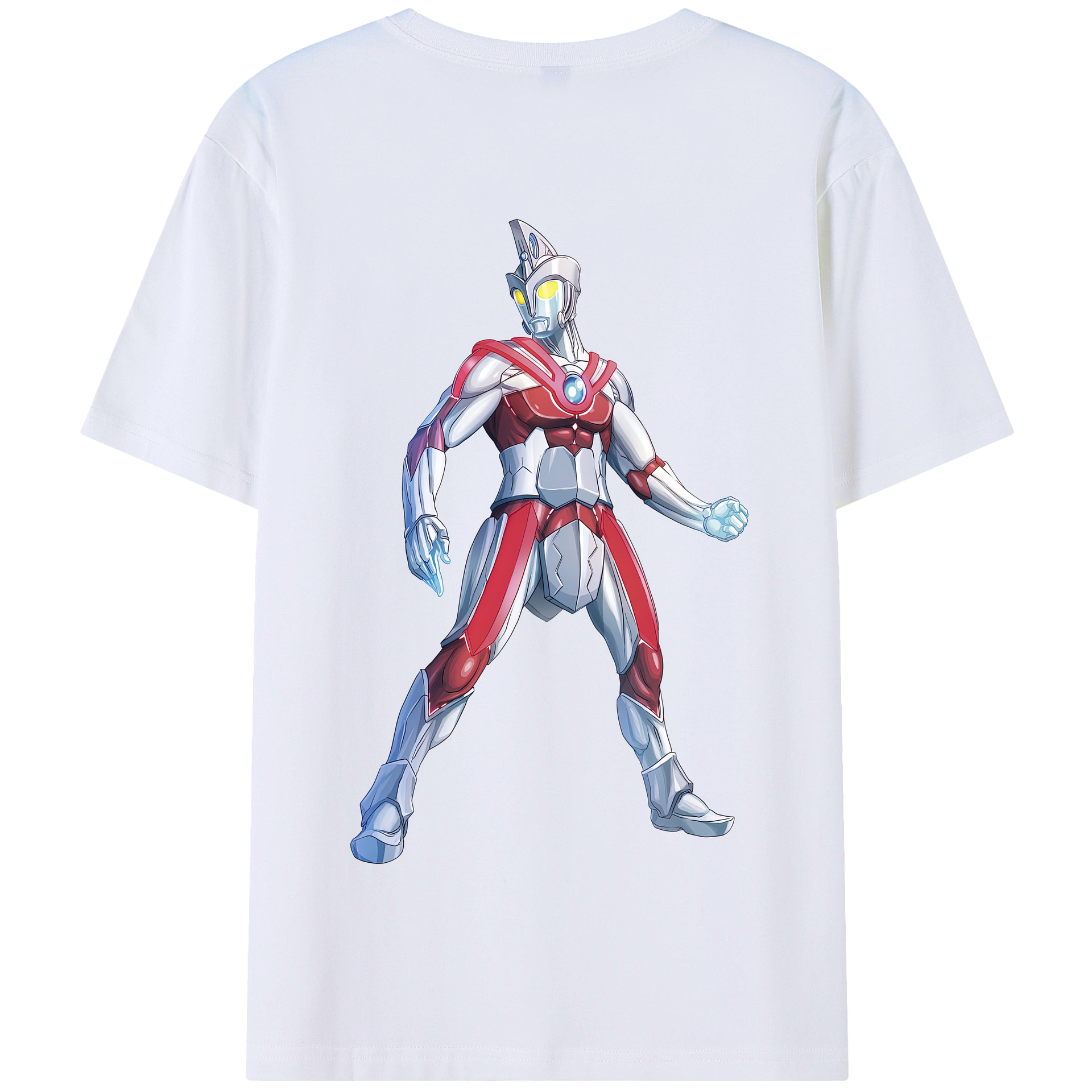 （画像用） ウルトラマン Ultraman 綿100％半袖Tシャツ（背面プリント）